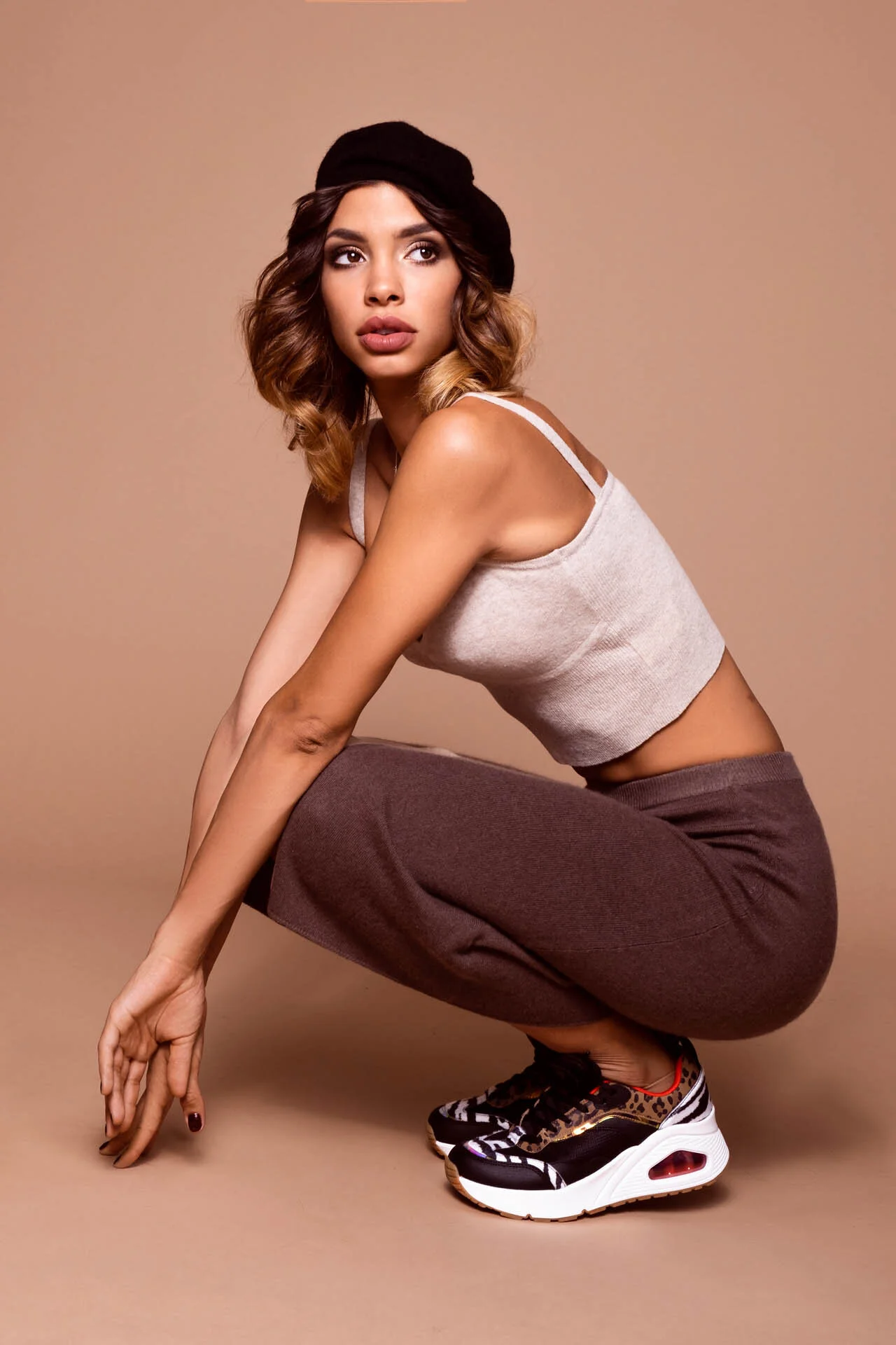 #BLOGGINGTALES Beige Shoot Look sitting.jpg