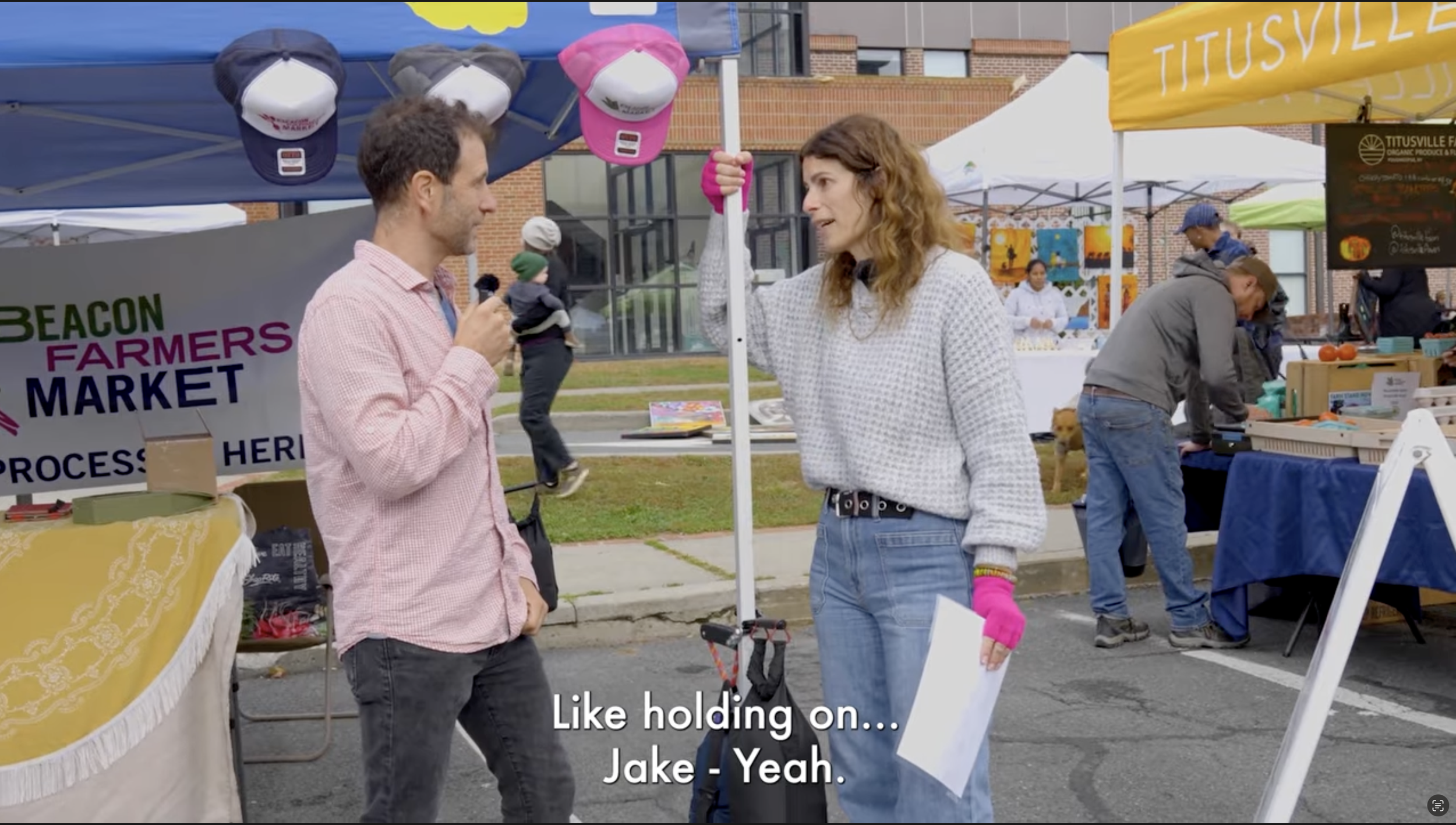 Burro’s First Tent Weight Delivery | Beacon Farmers Market, Hudson Valley NY