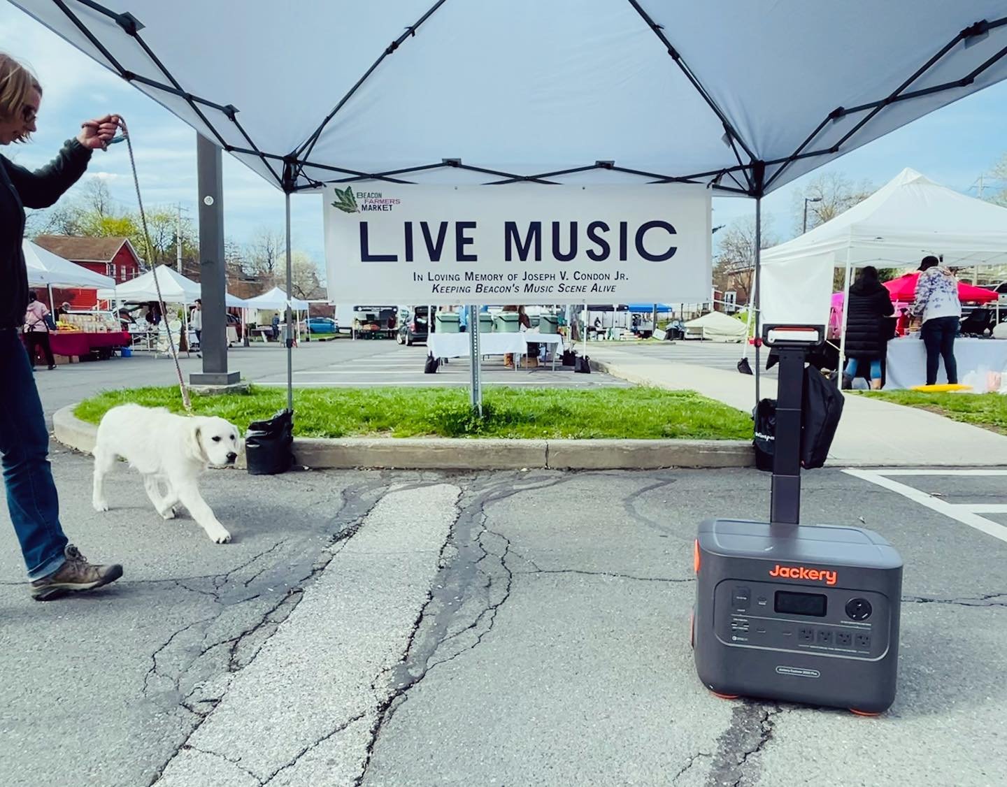 Live music is back beginning TODAY, Sunday, April 14 with @jordanmuuzic &mdash; How, you ask?

On behalf of the Beacon Farmers&rsquo; Market we extend our heartfelt gratitude for the generous donation made in loving memory of Joseph V. Condon Jr.. 


