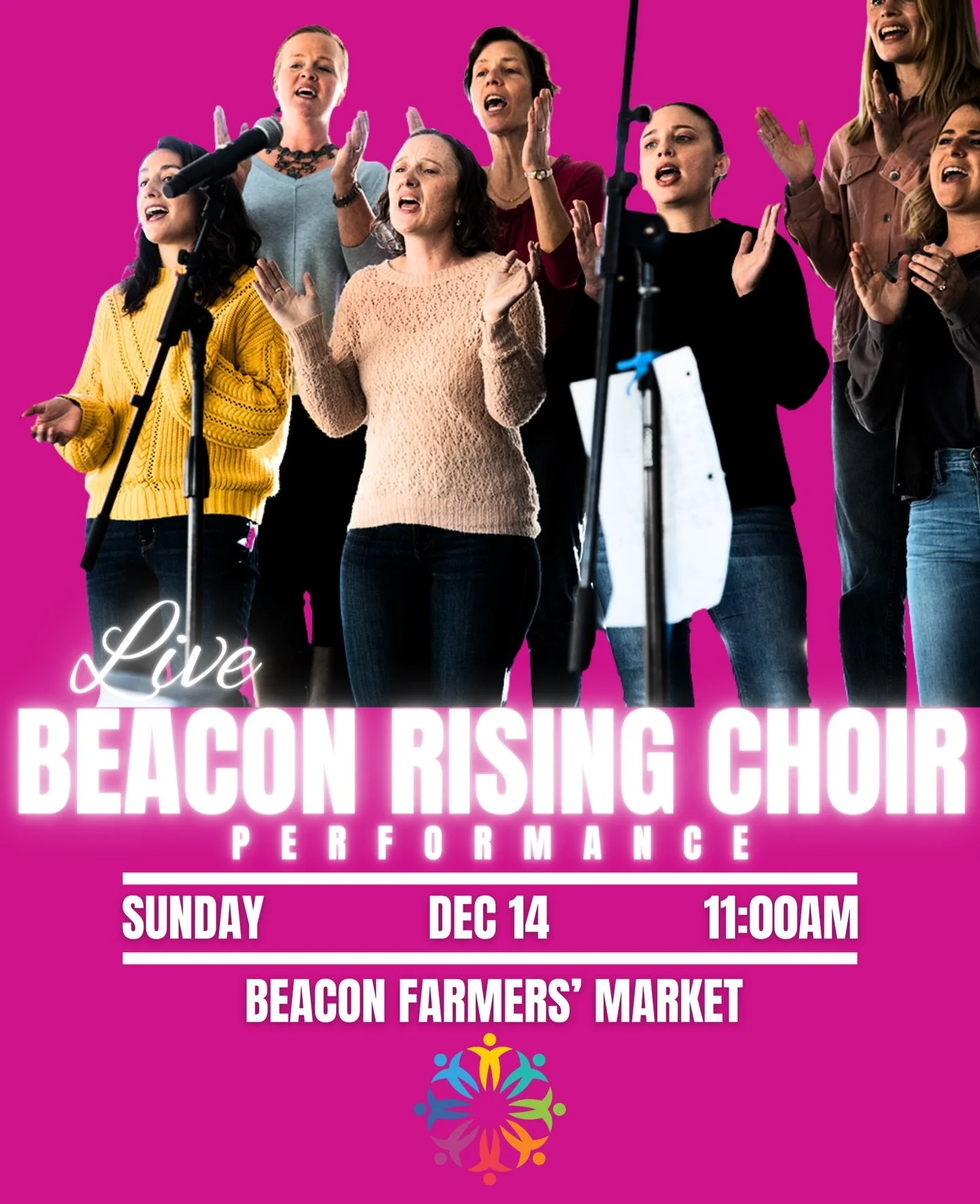 @beaconrisingchoir sings this Sunday! Come for your groceries, stay for the harmonies.✨ They&rsquo;ll be filling the market with music &mdash; beginning at 11am &mdash; the perfect soundtrack to a winter shop-around.

🌹🥩🥕🥃🥖🍯🌽🧀🥬🥦🫐💍🍚🍦🍫🍩