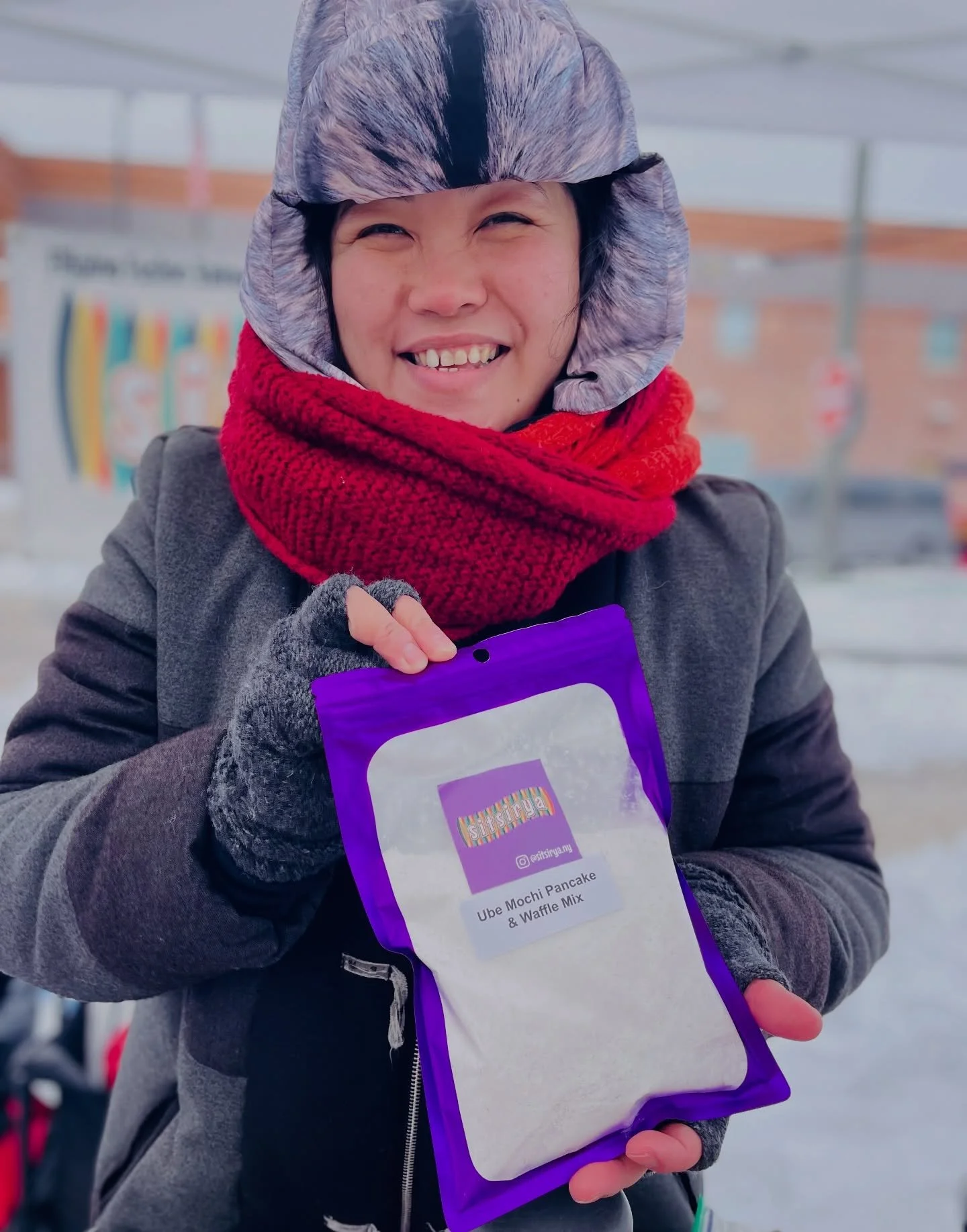 The best New Year&rsquo;s resolutions involve better snacks. 

Ube brings that subtly sweet, vanilla-meets-nutty flavor, while the mochi gives you those crispy edges + chewy centers we all crave. Pancakes, waffles, midnight snacks, &ldquo;breakfast f