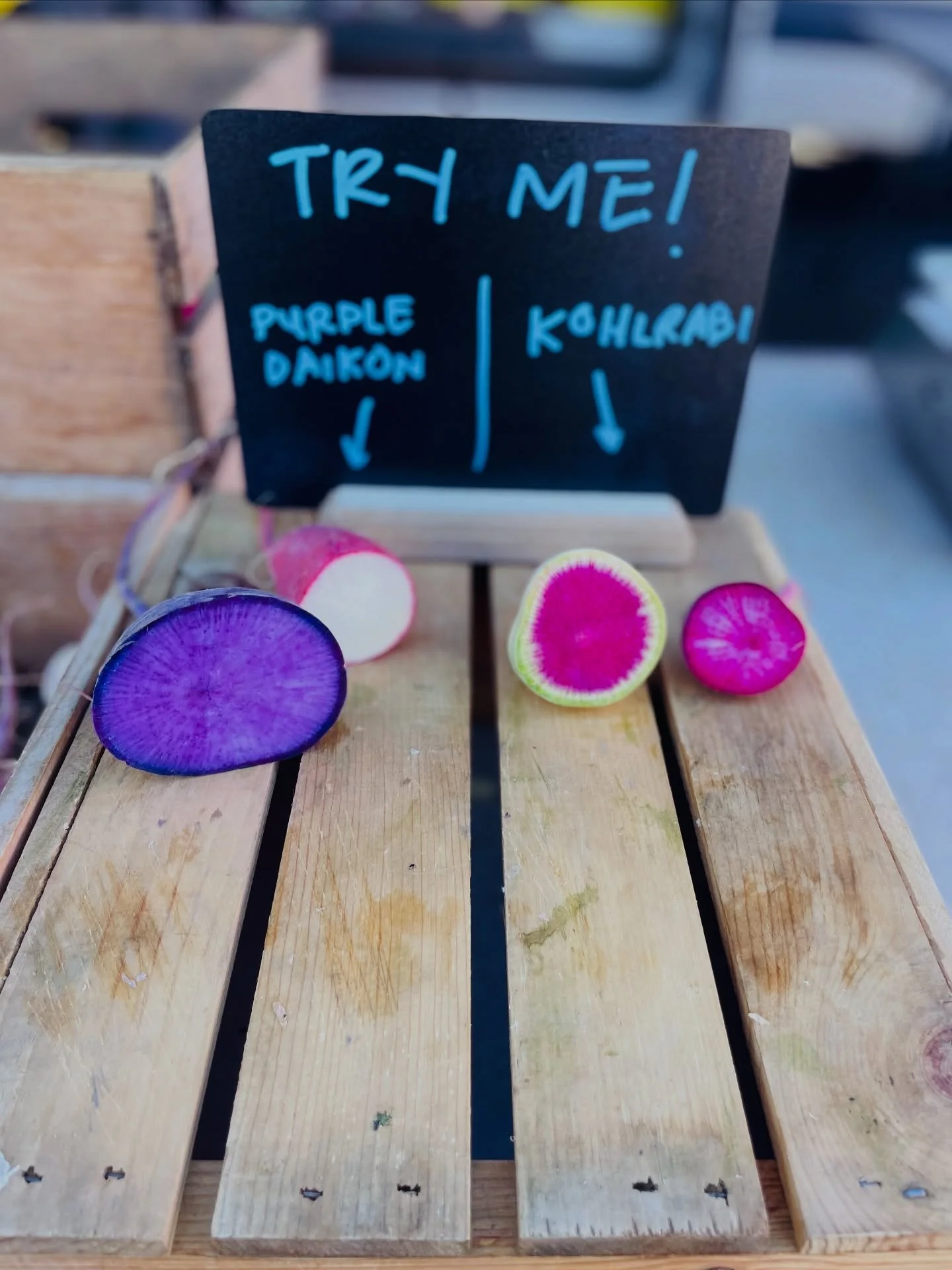 Daikon or Kohlrabi? Let&rsquo;s break it down. 👇

Standing at the market wondering which strange-but-beautiful veggie to take home? You&rsquo;re not alone &mdash; and that&rsquo;s exactly what our vendors are here for.

🫜 Daikon
Mild, crisp, and re