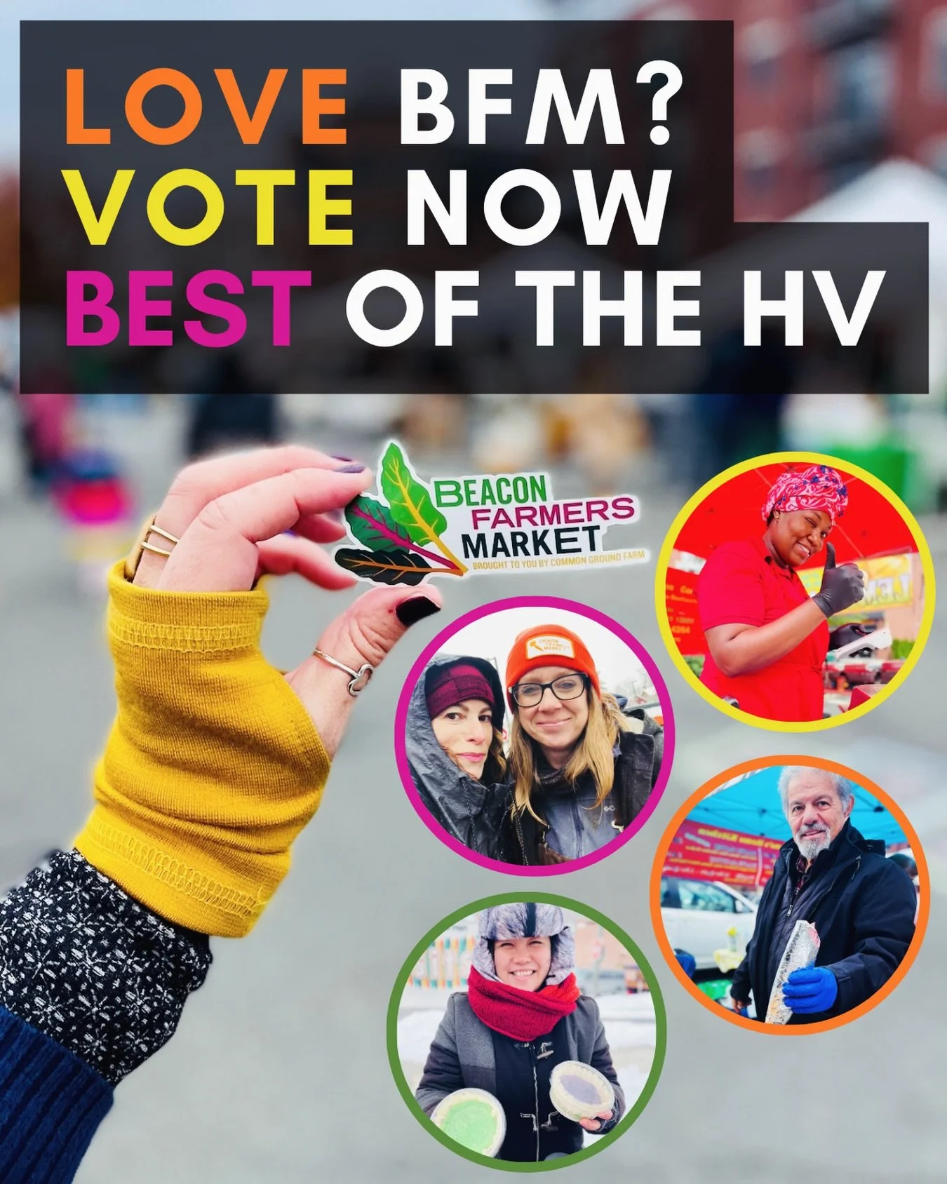 This isn&rsquo;t just a market.
It&rsquo;s a Sunday ritual.
A place to run into people you love.
Where food, music, and community meet.
If the @beaconfarmersmarket means something to you &mdash; if you&rsquo;ve ever shopped, lingered, danced, or felt