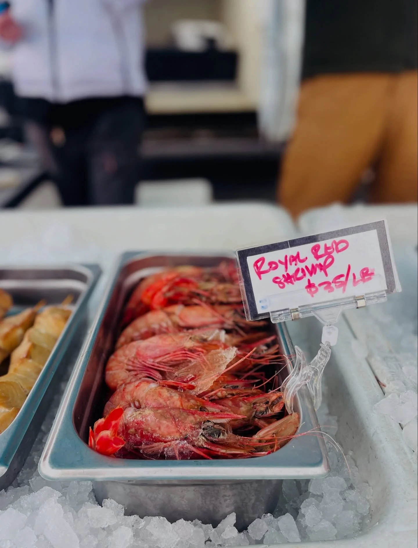 Meet the Lobster of Shrimp. 🦐

Royal Red shrimp aren&rsquo;t your average peel-and-eat.
They&rsquo;re deep-water dwellers &mdash; caught hundreds of feet below the surface &mdash; and they come up naturally crimson, sweet, and rich.

The flavor?
But