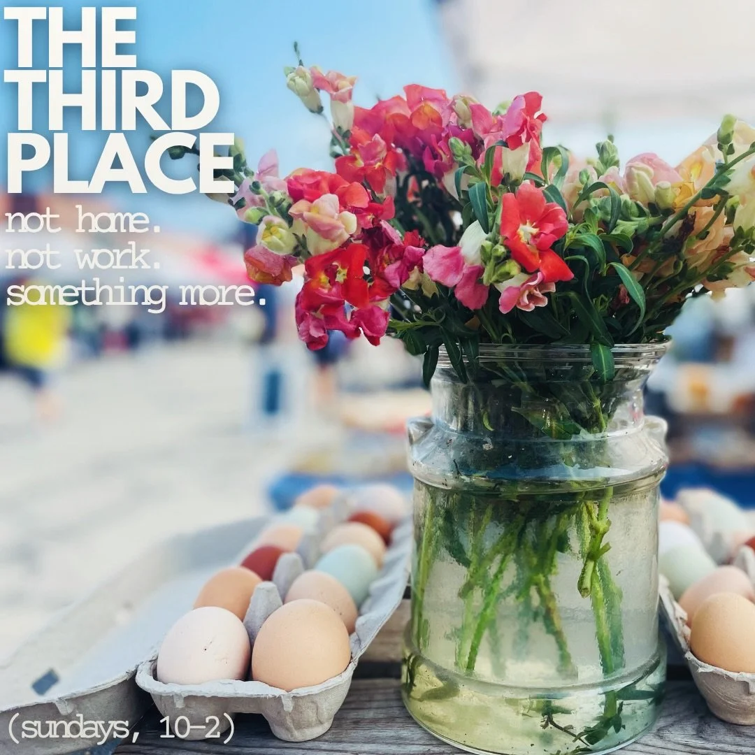 Sociologists call it &ldquo;the third place&rdquo; &mdash;
the spaces that live outside of home and work.

Churches. Caf&eacute;s. Theaters.
Stoops. Bars. Parks.

A place to gather, to linger, to belong.
Where community happens.

We&rsquo;re all of t