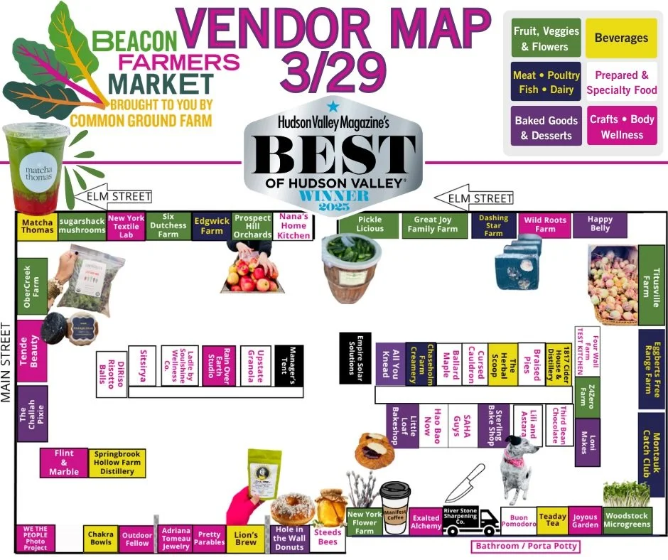 This Sunday, it all unfolds like this.

Matcha &rarr; greens &rarr; bread &rarr; something you didn&rsquo;t know you needed.

And somewhere in the middle&mdash;someone you know, or someone you&rsquo;re about to.

Plan your route&hellip;
or don&rsquo;