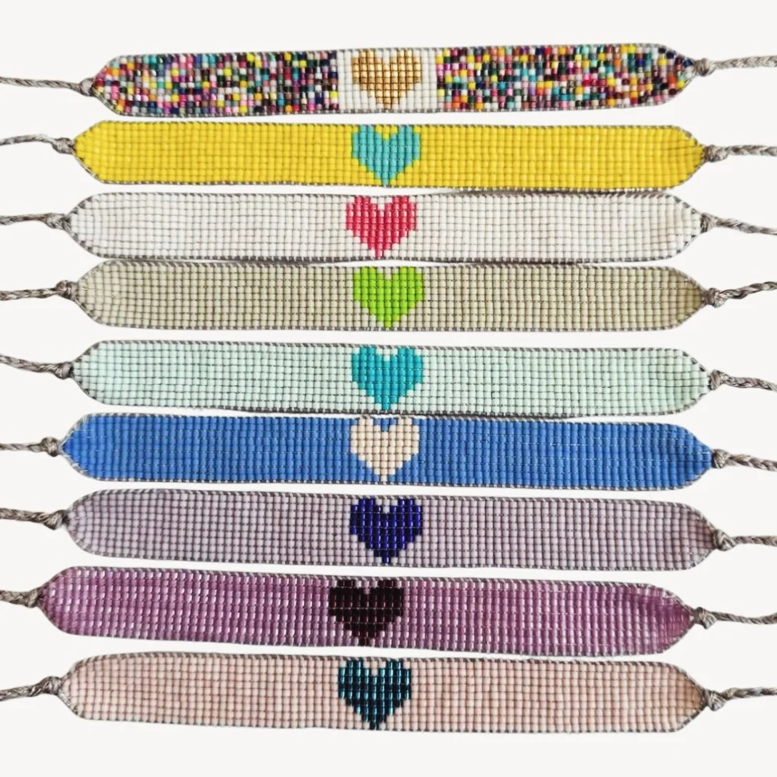 WEAR YOUR HEART ON YOUR WRIST. 💛💚🩷

Handmade. Heartfelt. Hard to choose just one.

We&rsquo;re welcoming a NEW vendor to @beaconfarmersmarket and these sweet little hand-beaded bracelets have us completely smitten. 😍

Our advice? Stock up. Keep a