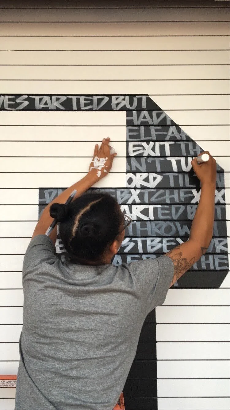We Are Hip Hop 'Charlotte' mural - Oct 2020