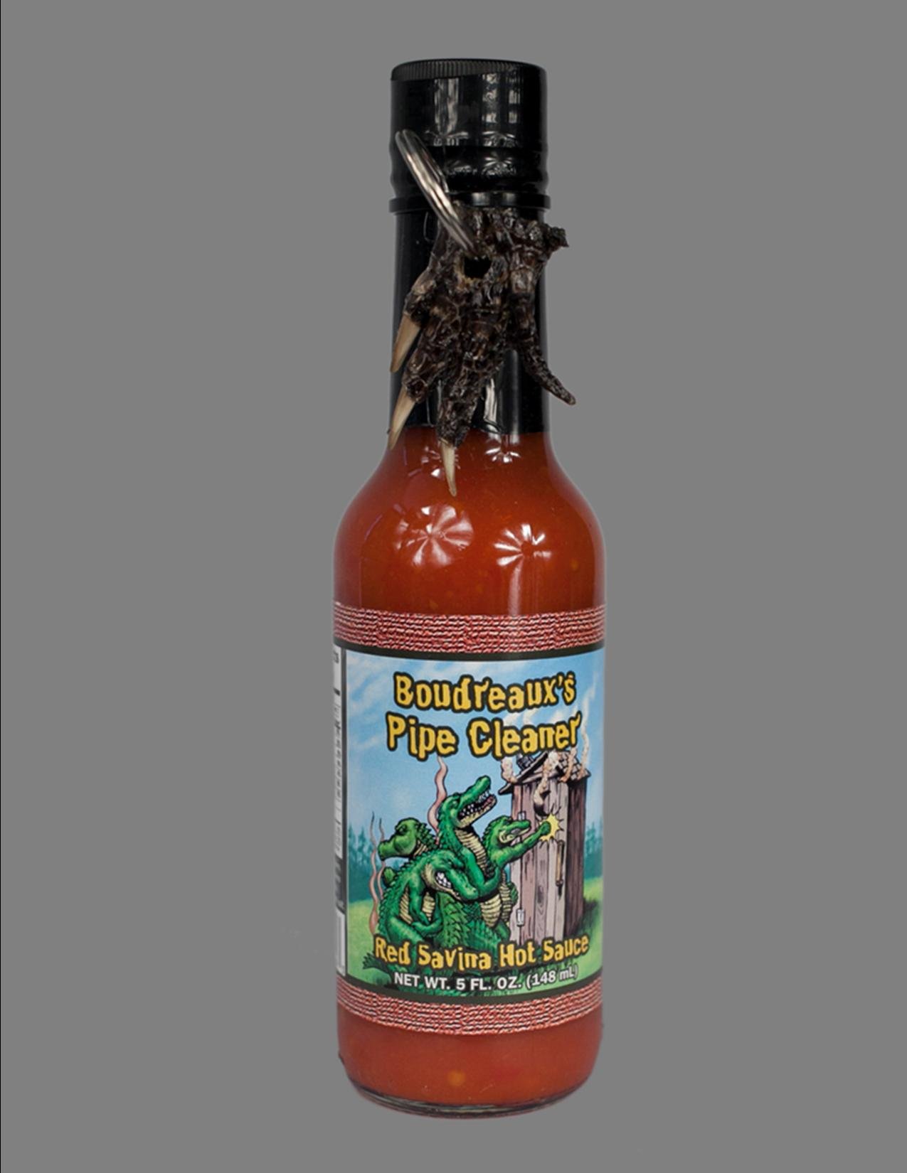 Boudreau Pipe Cleaner Hot Sauce 5oz. — Geyer's Exotic Jerky