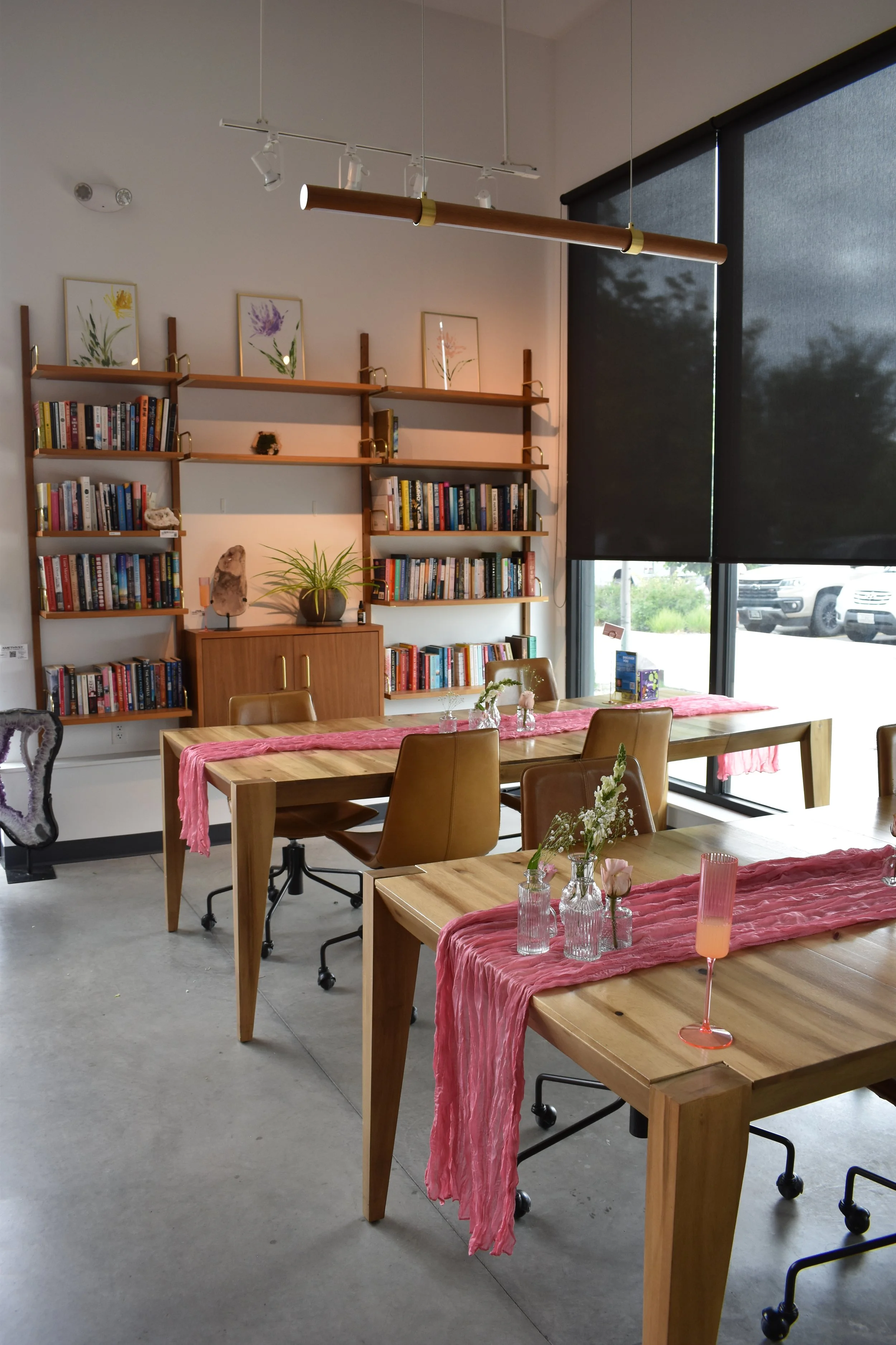 Pink Tables_Sky Oro Bozeman Baby Shower Venue.JPG