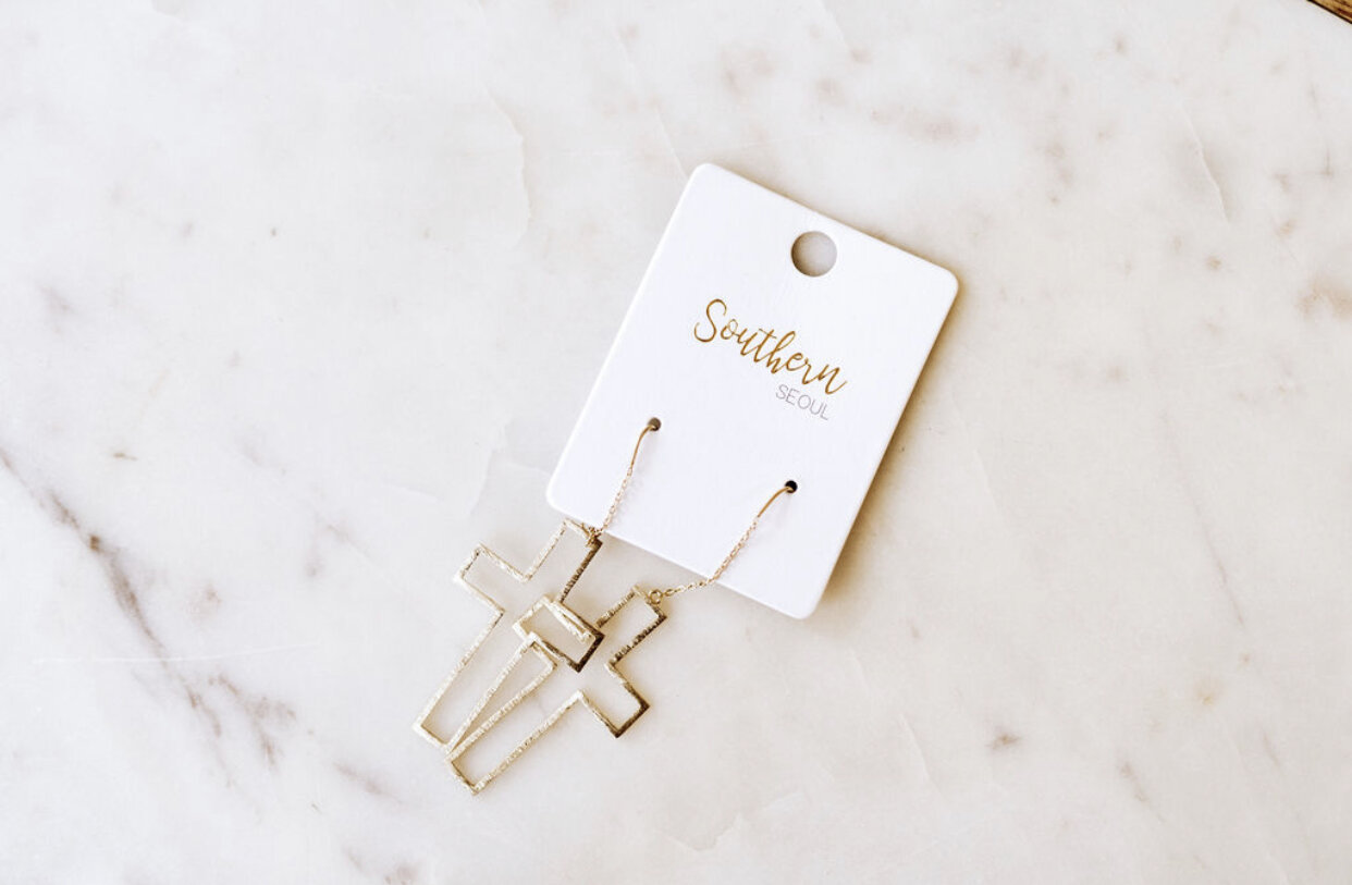 Cross Earrings