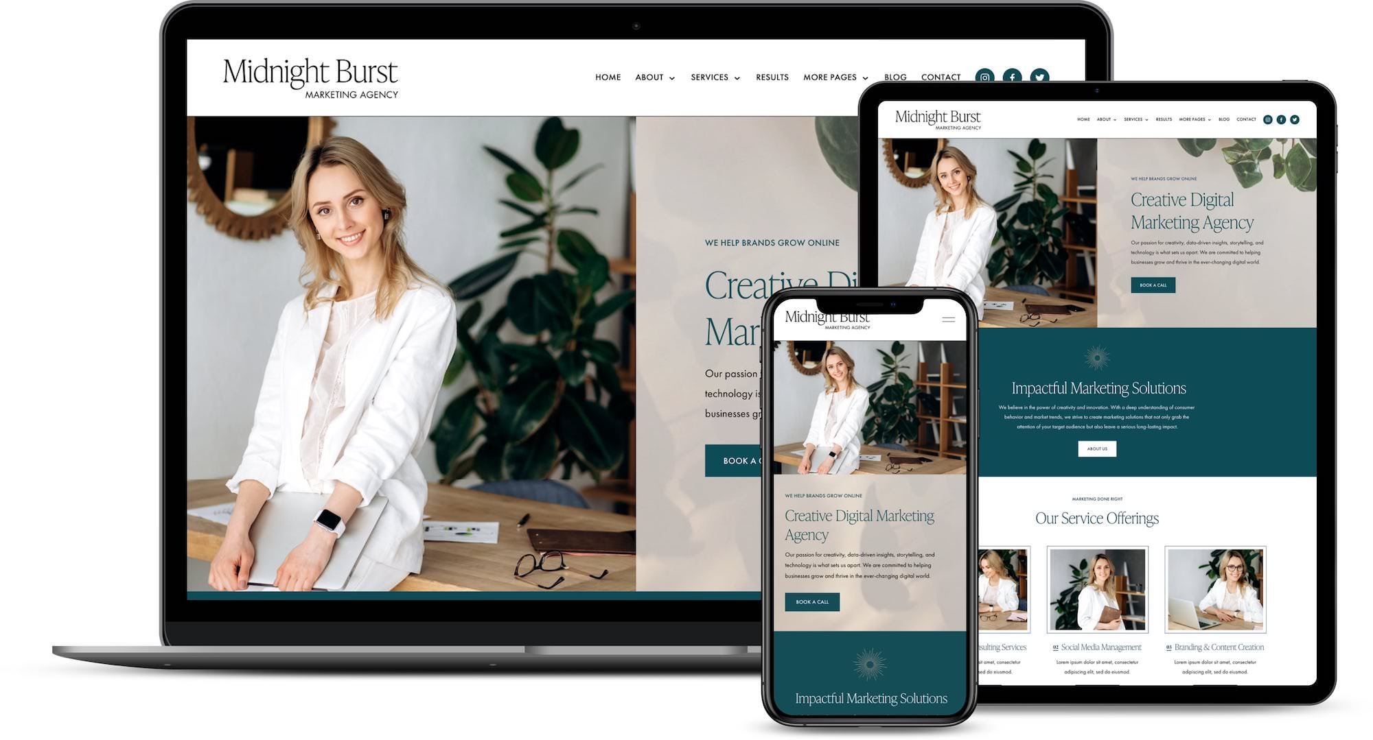 15  Best Premium Squarespace Template Shops 2024 Websites by Elise