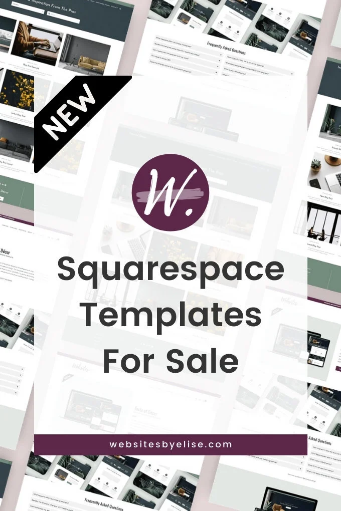 Squarespace Templates For Sale