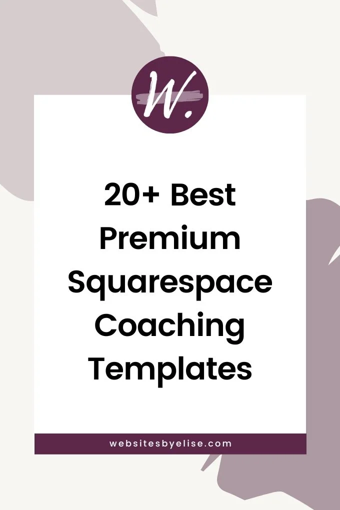 20+ Best Premium Squarespace Coaching Templates [2025]