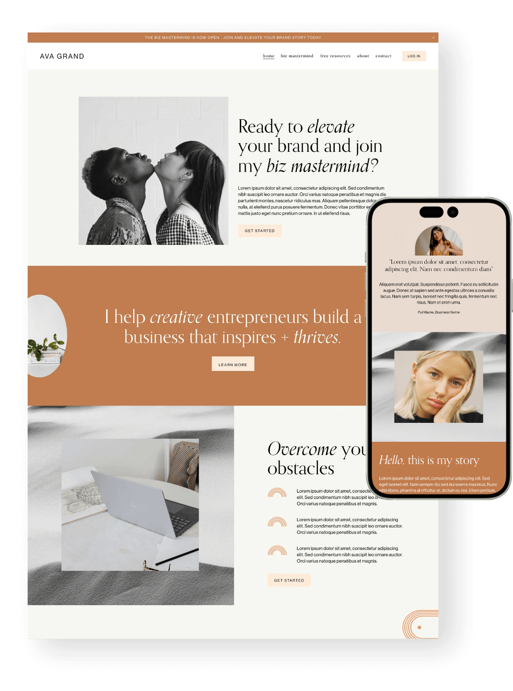 Best Squarespace Template For Coaches, Squarespace Coaching Websites, Best Squarespace Templates For Coaches, Website Templates For Coaches, Squarespace Website Templates For Coaches, Best Website Templates For Coaches