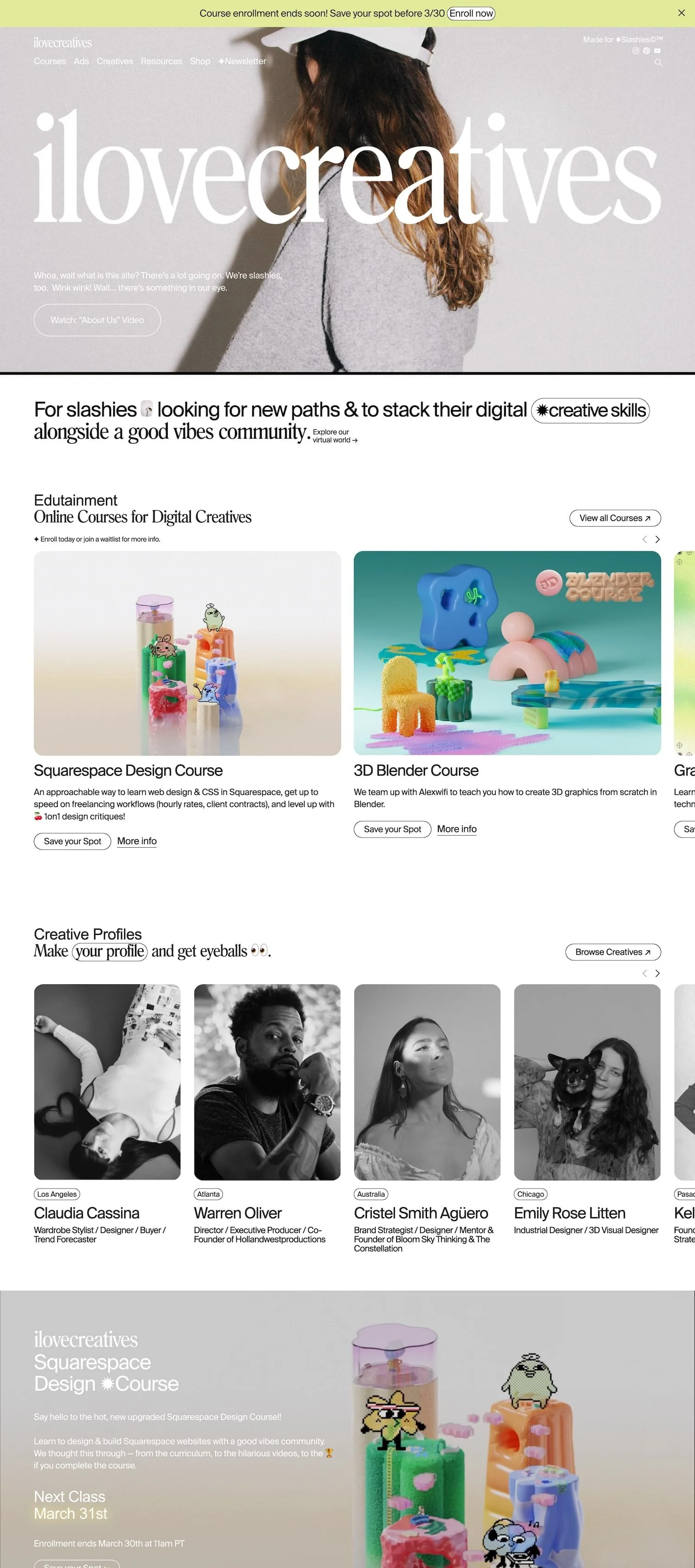 25+ Best Squarespace Website Examples [2023] — Websites by