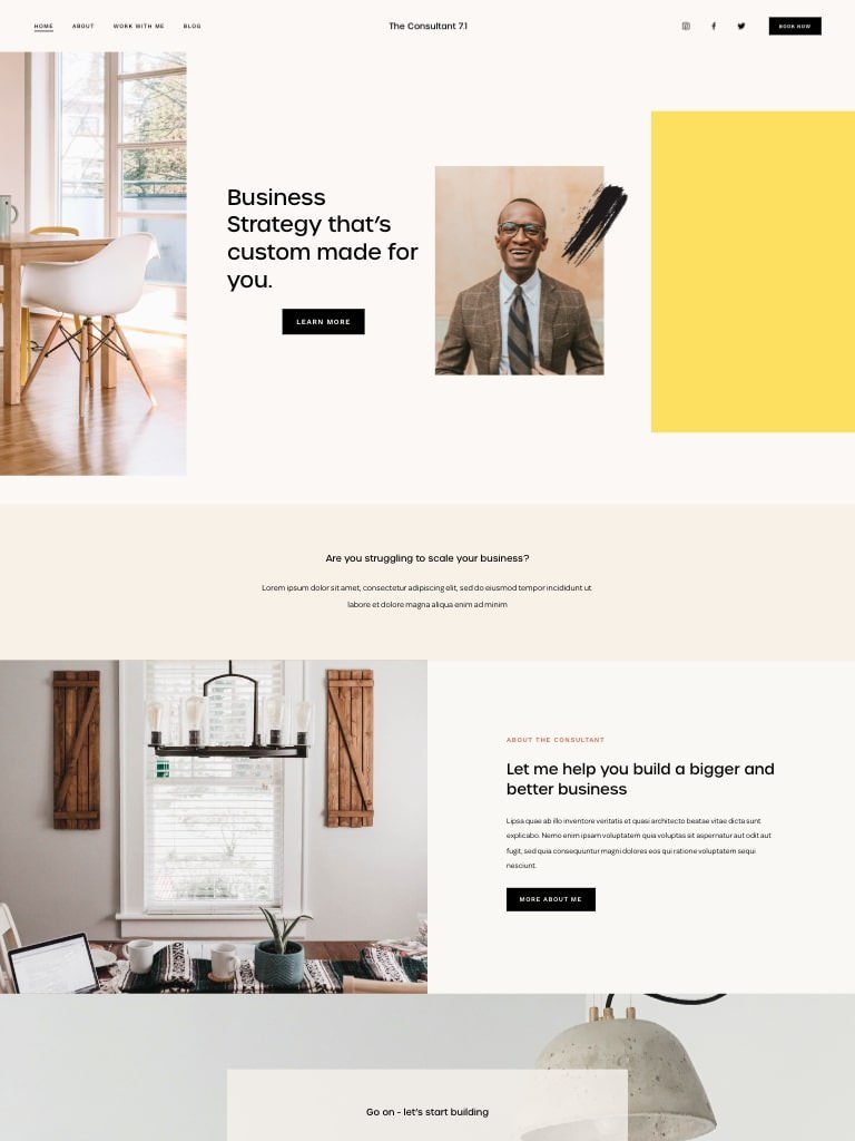 15+ Best Squarespace Templates For Blogs [2024] — Websites by Elise Squarespace Web Designer