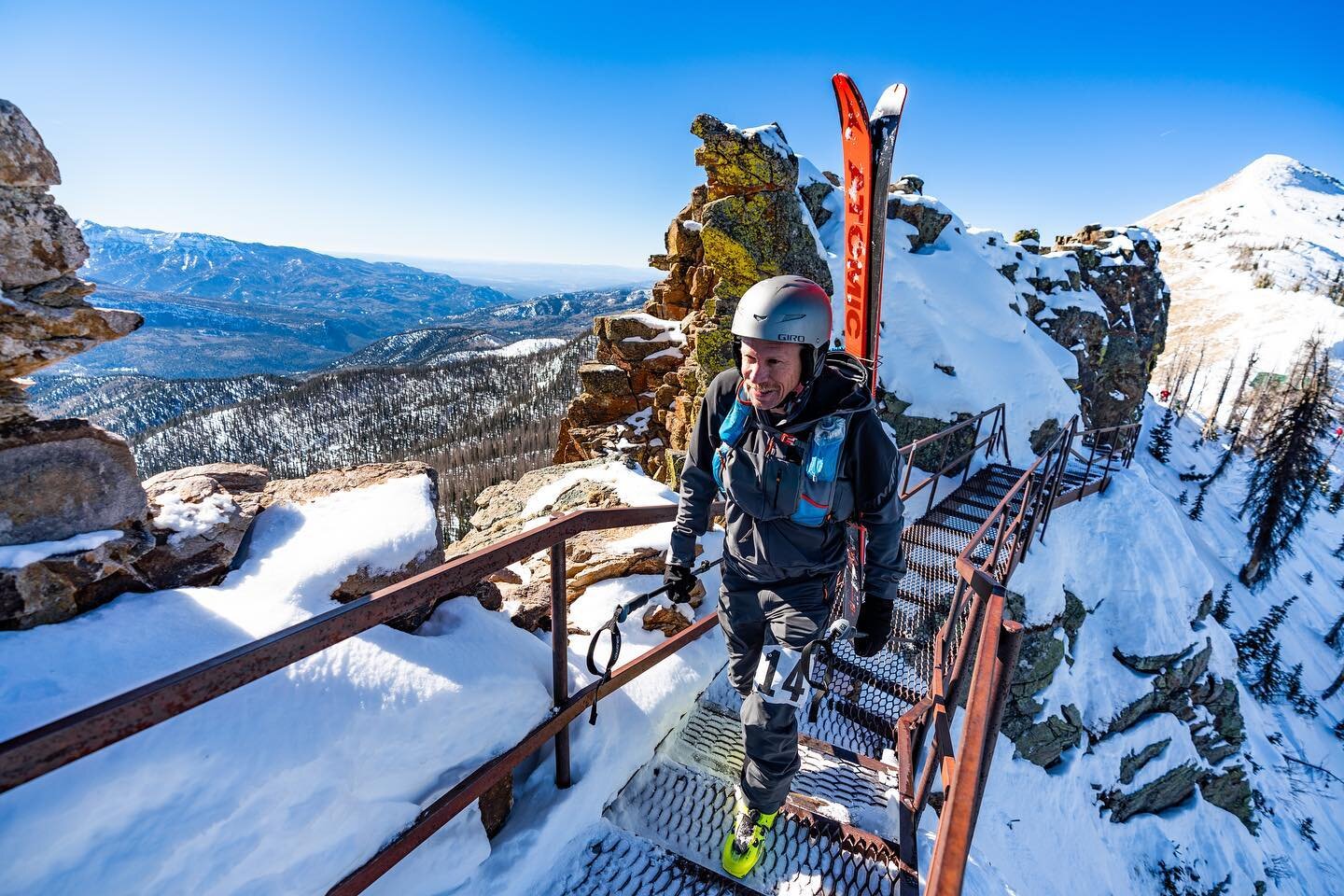 Who needs a gym when you have the mountains? ⛷🏔
.
.
.
#longdaysinthesnow #livingadream #SkiMountaineering #skimo #race #WolfCreek #Colorado #WeAreTifosi #LEKI #USASkimo #Dynafit #SpeedUp #TifosiOptics #dirtbagdreams #Sony #A9ii #A7riii #1635GM #1635