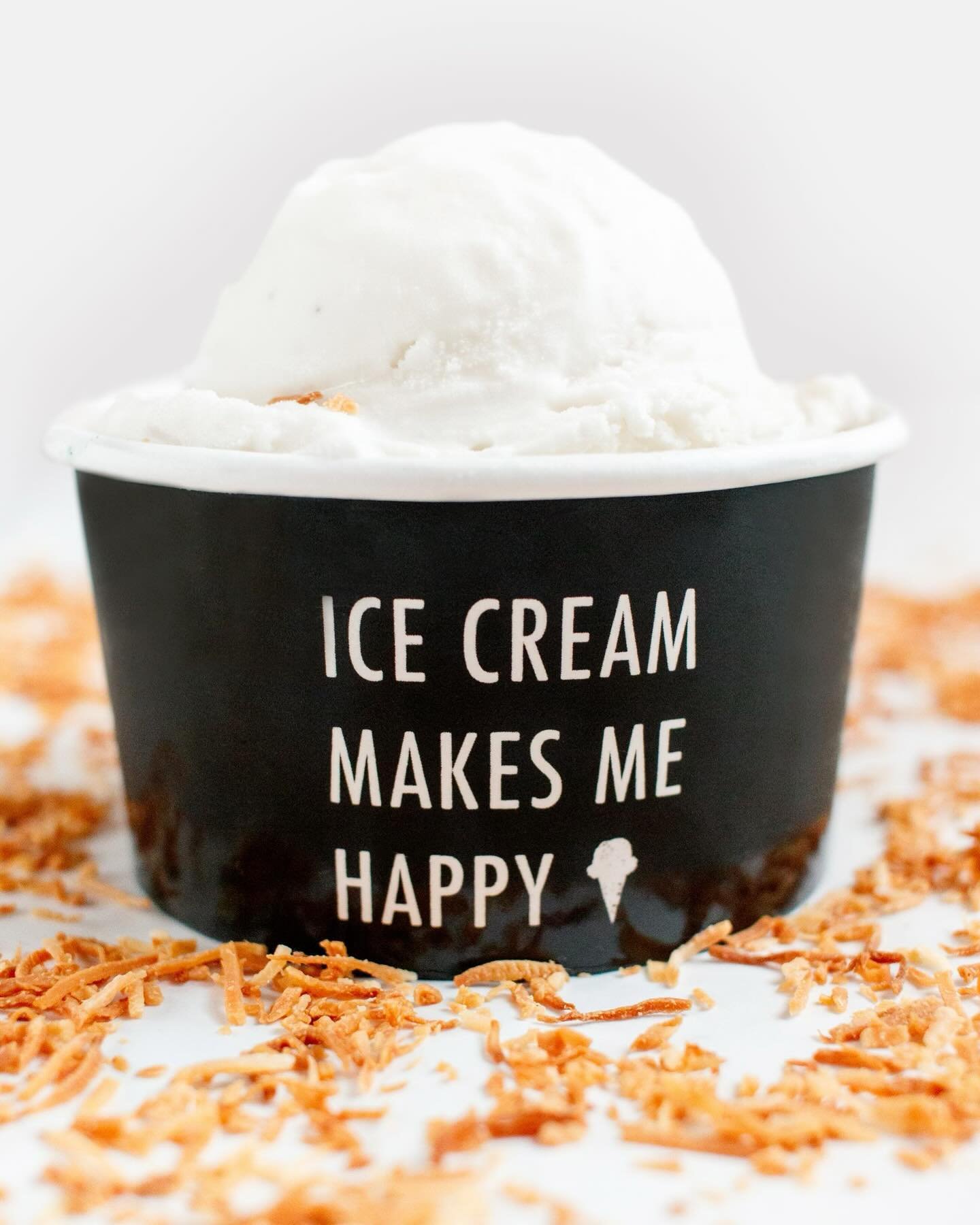 Craving something cool and creamy without the dairy? We&rsquo;ve got you covered! 🍦🌱 After a little supply chain disruption, we are fully restocked on our plant-based, dairy free flavors: 

- Toasted Coconut 
- Mississippi Mud Pie 
- Chocolate Coco