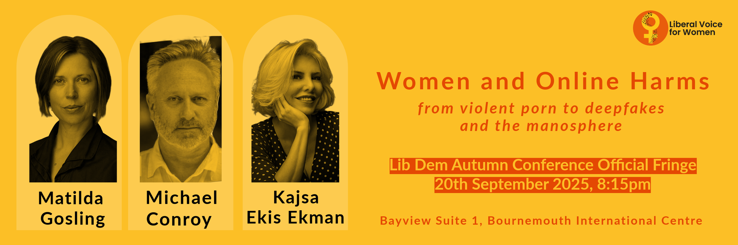 Conference Fringe: Women and Online Harms