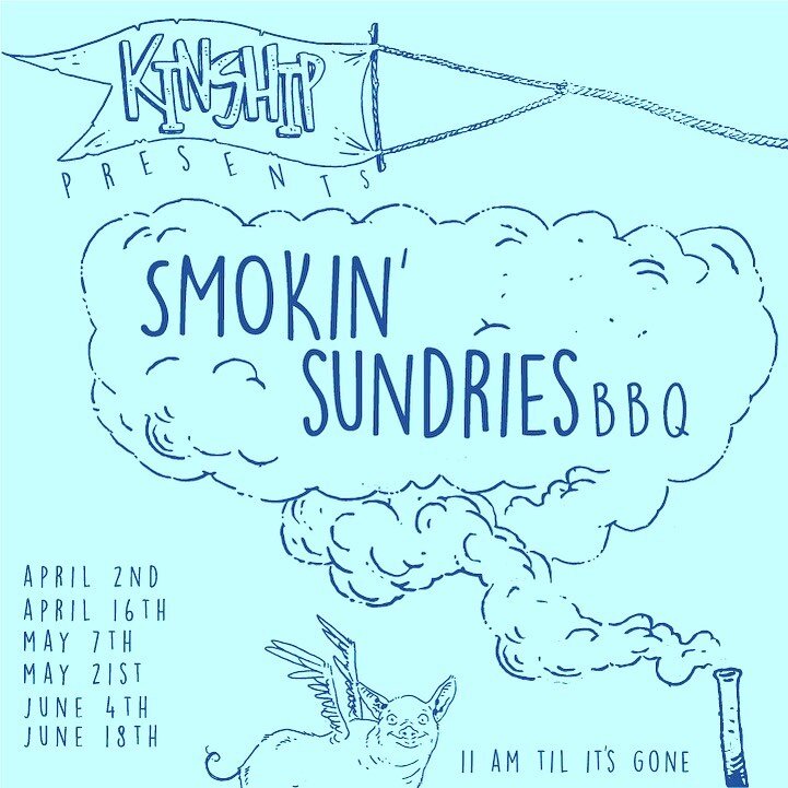 🚨🚨🚨🚨🚨
HEY, NEIGHBORS!
KINSHIP BUTCHER IS DOING BBQ!
.
Come out and enjoy our BBQ Pop-Up series Kinship Butcher and SMOKIN&rsquo; Sundries🔥
.
APRIL 2nd+ 16th
MAY 7th+ 21st
JUNE 4th+ 18th
.
We are using the same second-to-none locally sourced mea