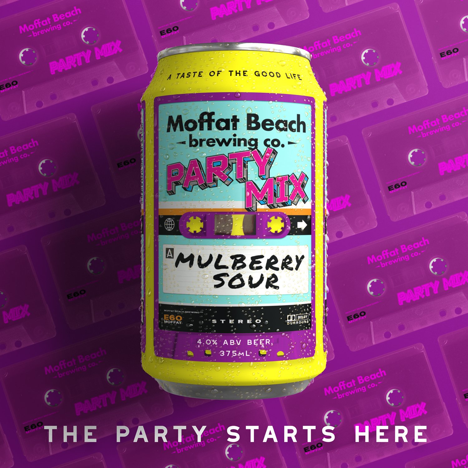 Moffat Beach Brewing Co. Partymix Mulberry Sour