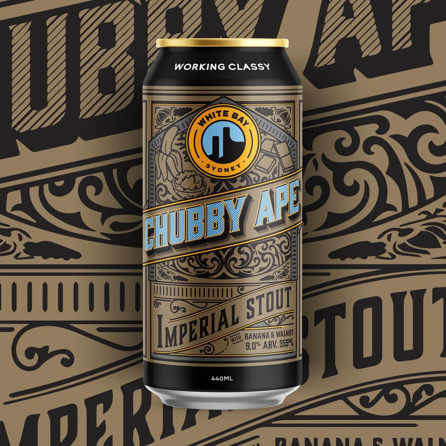 White Bay Beer Co Chubby Ape Imperial Stout