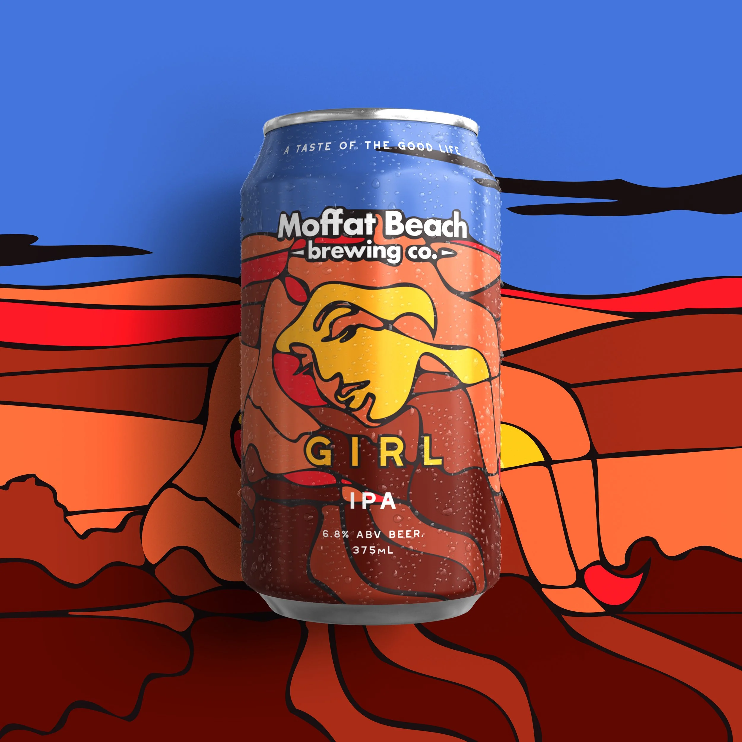 Moffat Beach Brewing Co. Girl IPA