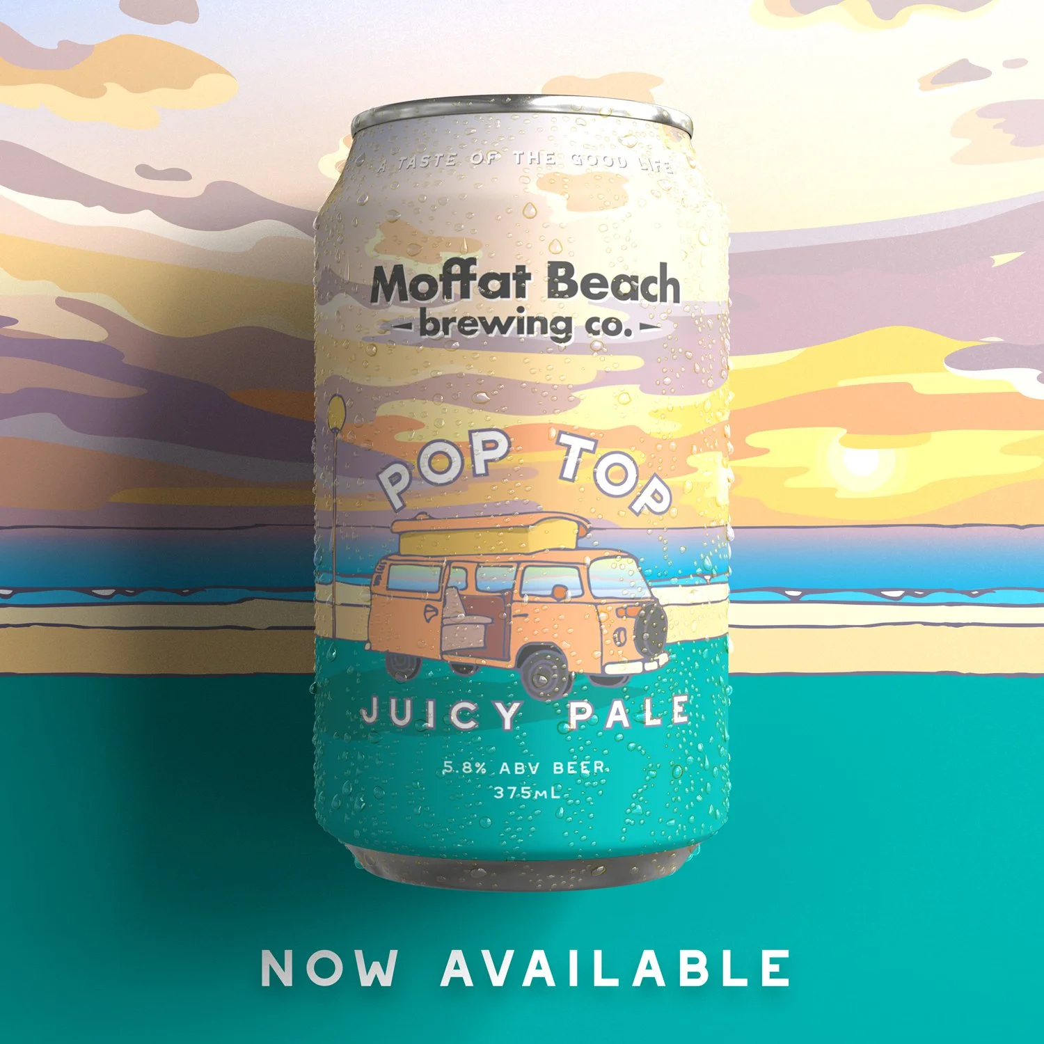 Moffat Beach Brewing Co. Pop Top Juicy Pale