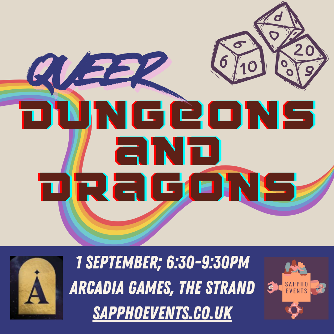 Queer Dungeons and Dragons (In Person, London)