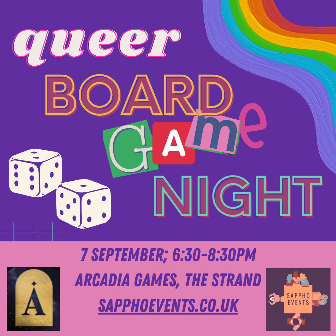 Queer Board Games Night (In Person, London)
