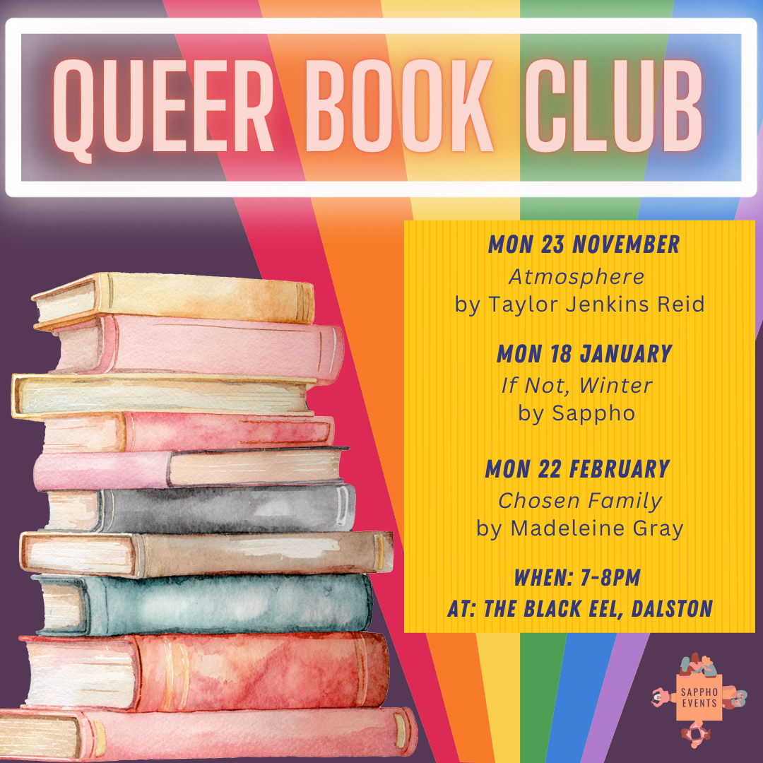 Sappho Queer Book Club (In Person, London)