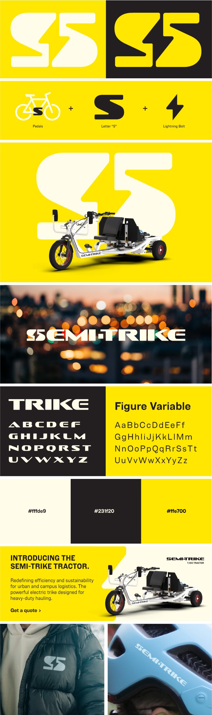 Semi-Trike Tractor Branding