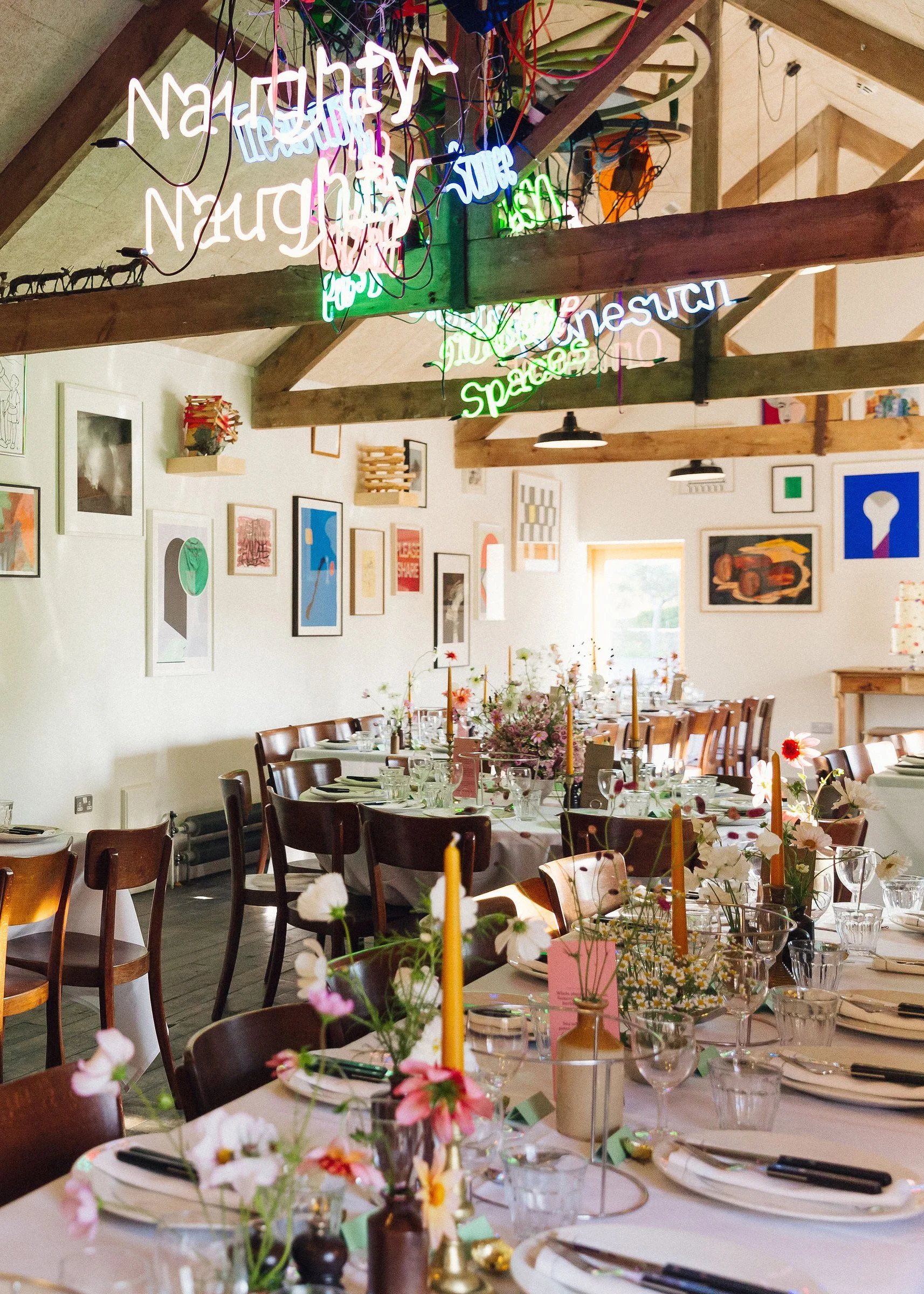 Pinks and poppies — Hauser & Wirth Somerset