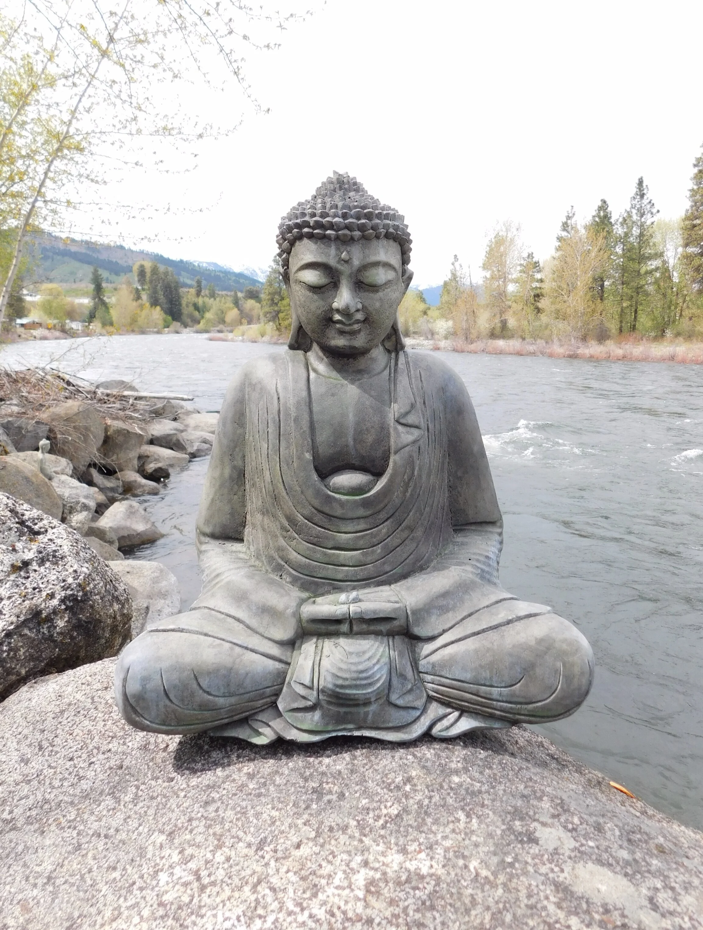 #18 Meditating Buddha Large