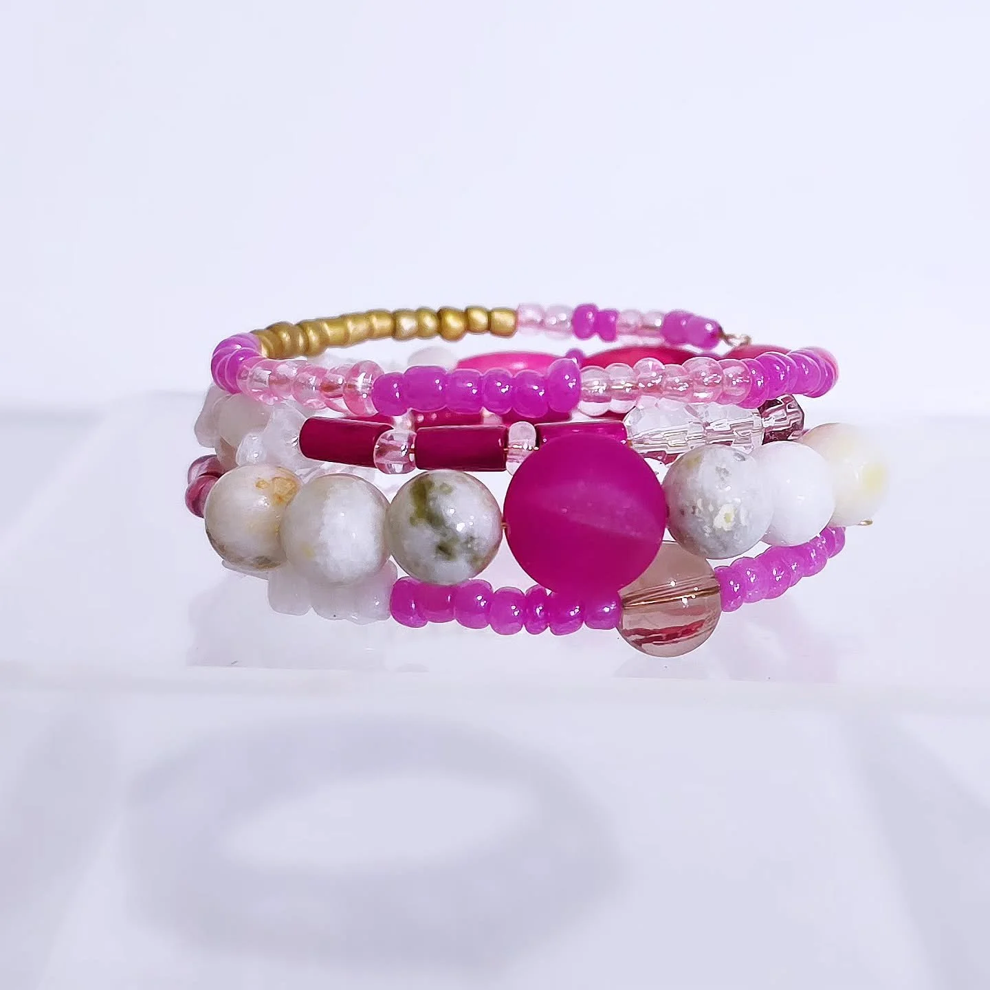 🎀🎀✨️✨️ #lved2911 #tianasjewels #Pinkcollection #armcandy