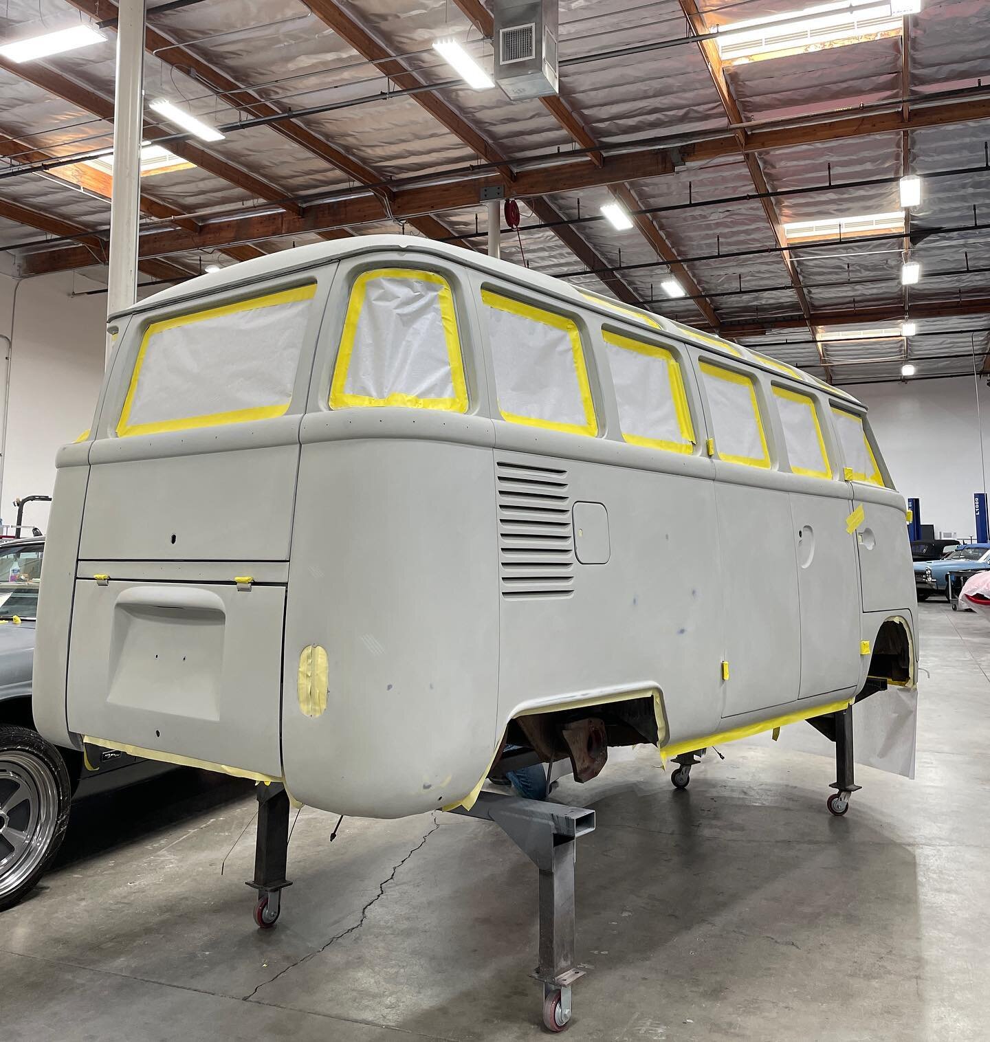 The bus is ready for primer. Paint coming soon!

#ColorsandDesign #vw #vwbus #vwaircooled