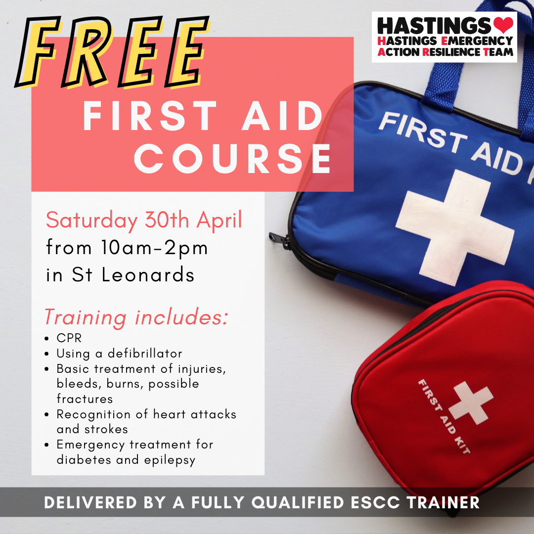 Free First Aid Course — HASTINGS HEART