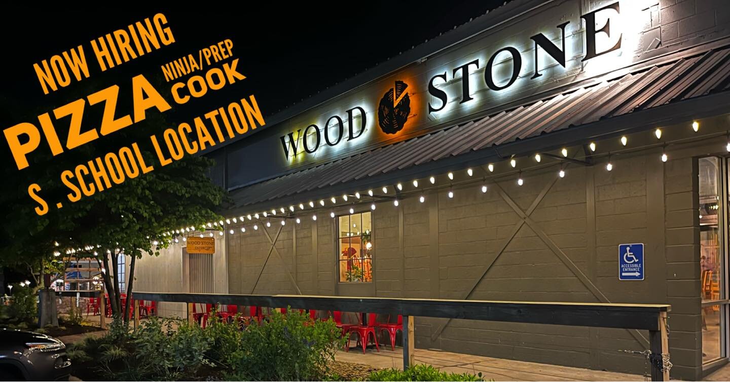 We are looking for the right Pizza Ninja to join our Downtown Wood Stone Crew.
Flexible schedule, 30-40 hrs a week, starting at $13.50 

Apply in person at 
557 S School Ave
Fayetteville, AR
Or email
Clayton@woodstonecraftpizza.Com

~Nunchuck and thr
