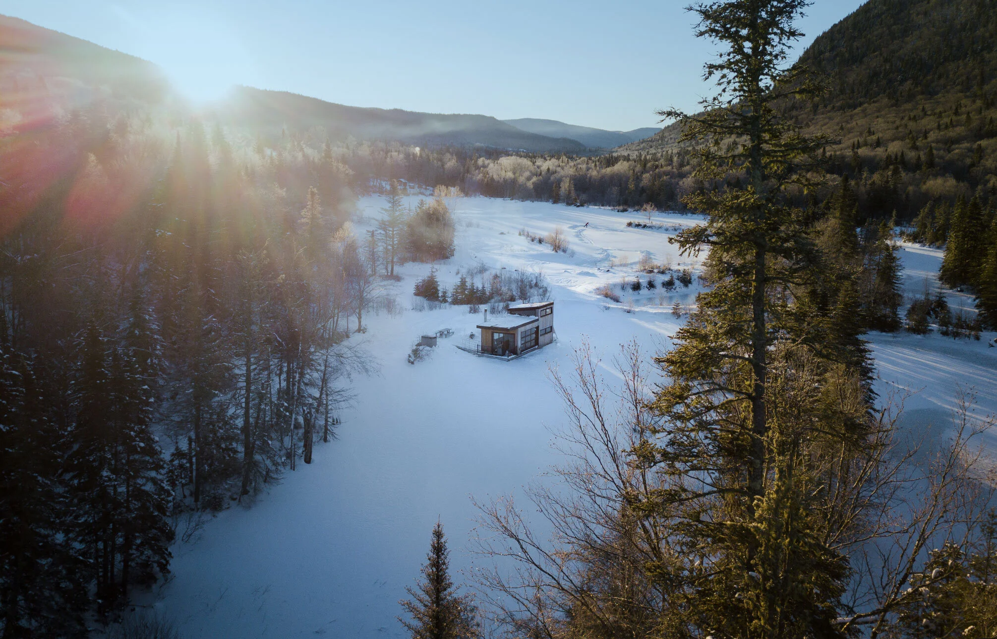 Bora Boréal — Chalets flottants en nature