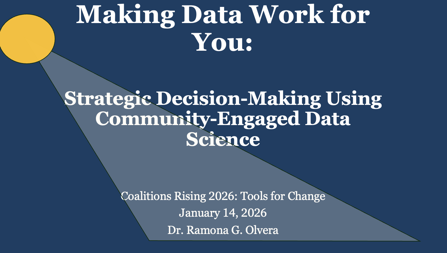 Presentation Slide on CEDS