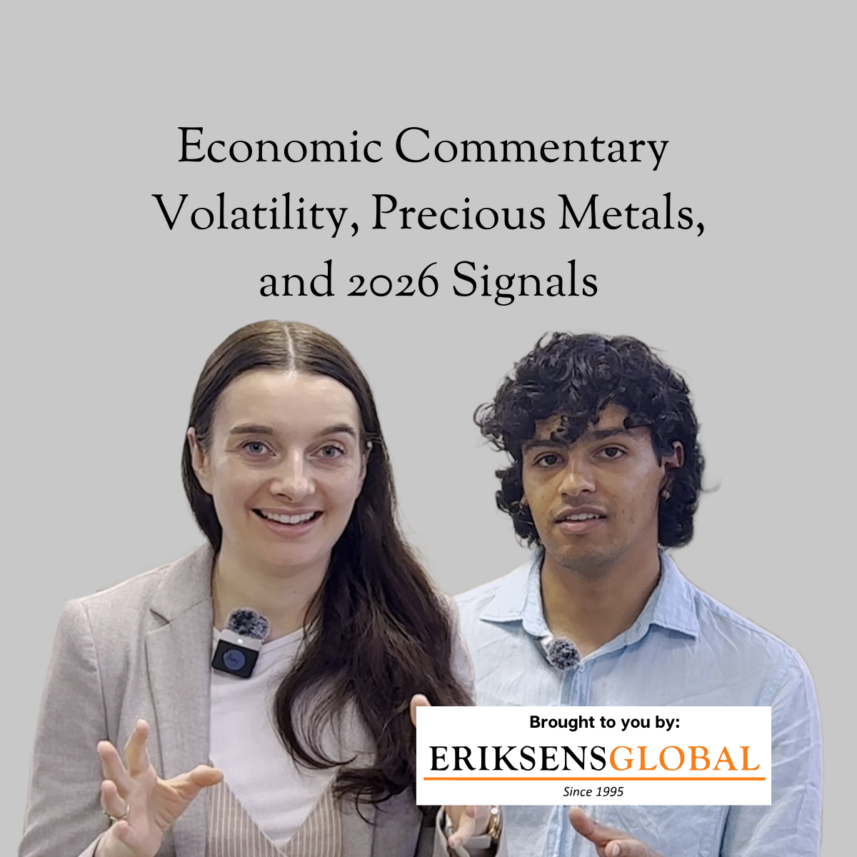 Economic Commentary | December | Volatility, Precious Metals, and 2026 Signals&nbsp;