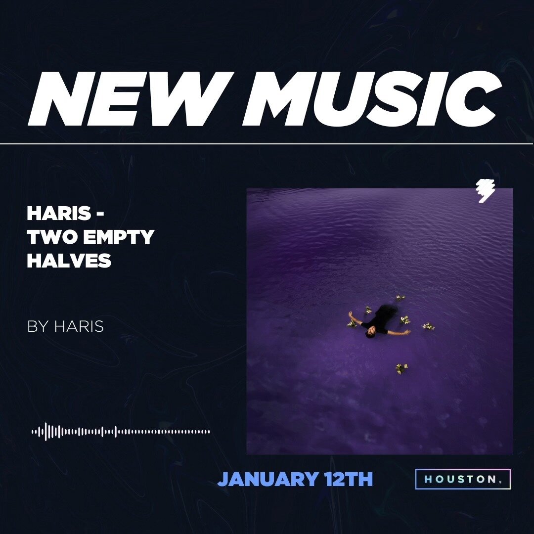 Happy New (Release) Year!
Our very own @harissongs dropped his new track &quot;Two Empty Halves&quot; today! Of course written and produced by himself.

#houstoncomma #musicpublising #songwriting #musicproduction