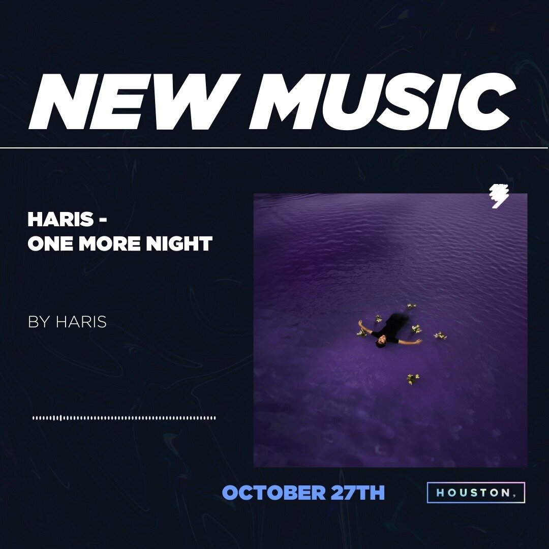 Happy Releaseday!
@harissongs heeft vandaag zijn nieuwe track &quot;One More Night&quot; uitgebracht.
@leonpaulmusic schreef mee aan de tracks &quot;Niet Gehaast&quot;, &quot;Het Verhaal Van Zij Met De Ogen&quot; en &quot;Hey&quot; op het nieuwe albu
