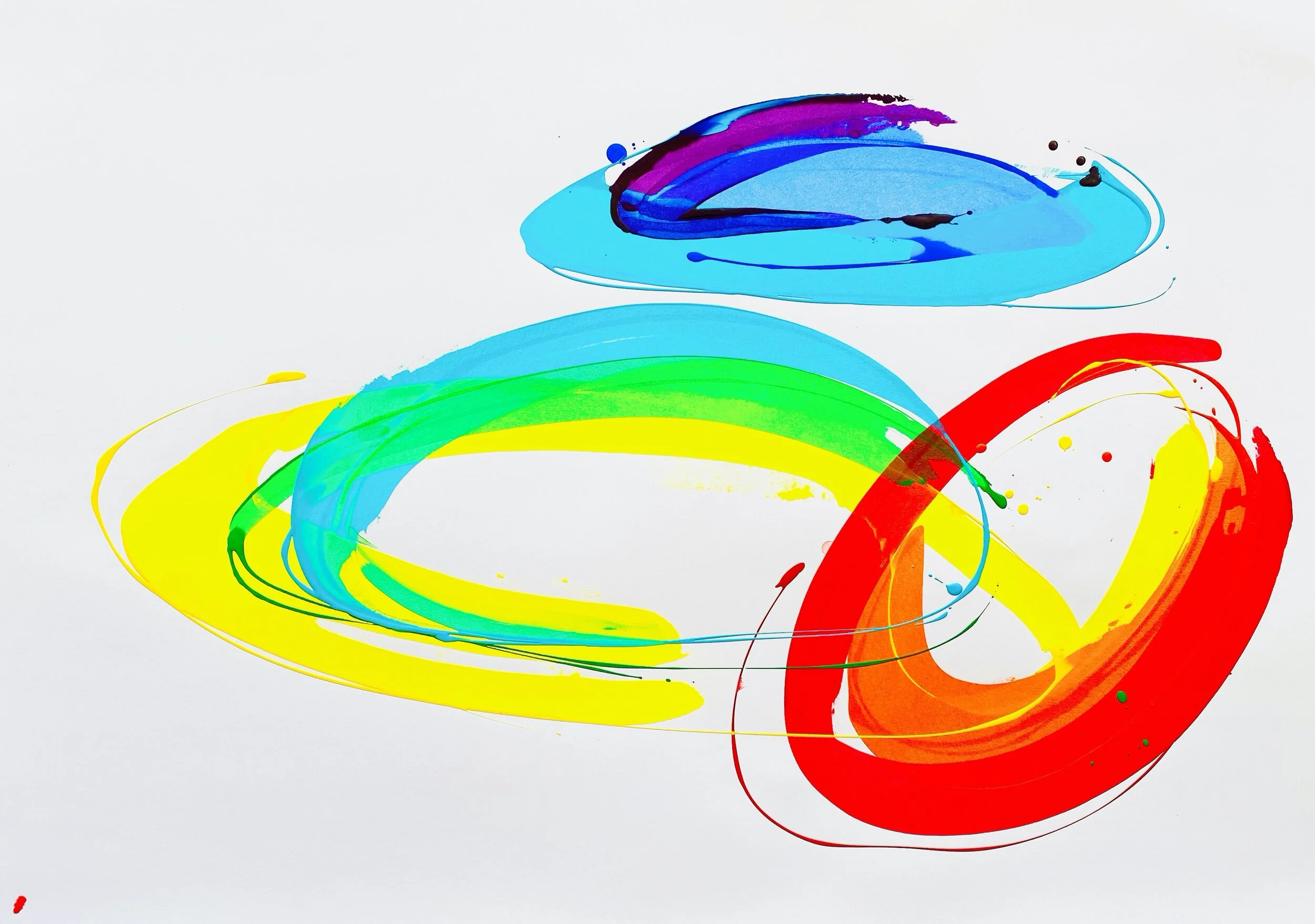 <b>Gaia. 2.1 </b>#Acrylic on 300gsm paper | 59x84cm