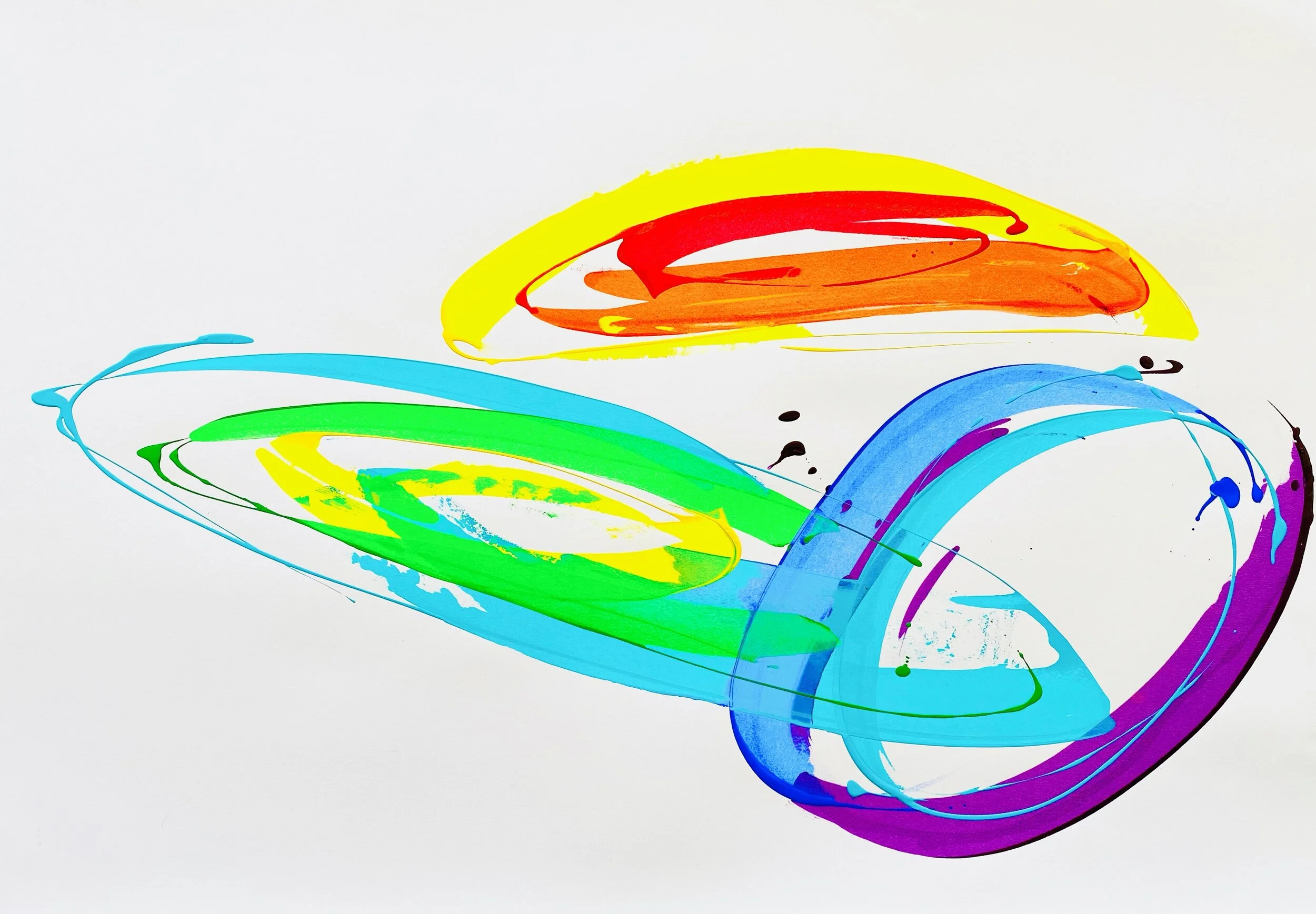 <b>Gaia. 2.2 </b>#Acrylic on 300gsm paper | 59x84cm