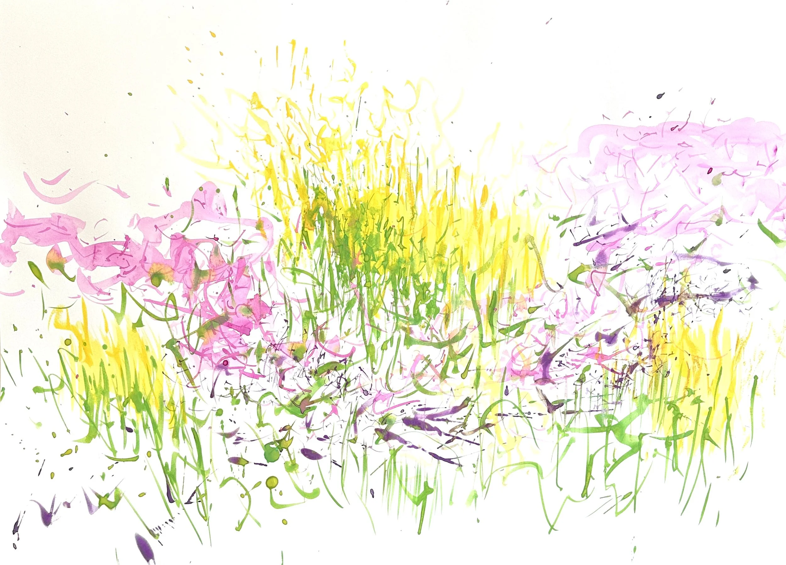 <b>May Day </b>#Watercolour on paper | 70x90cm I 2025