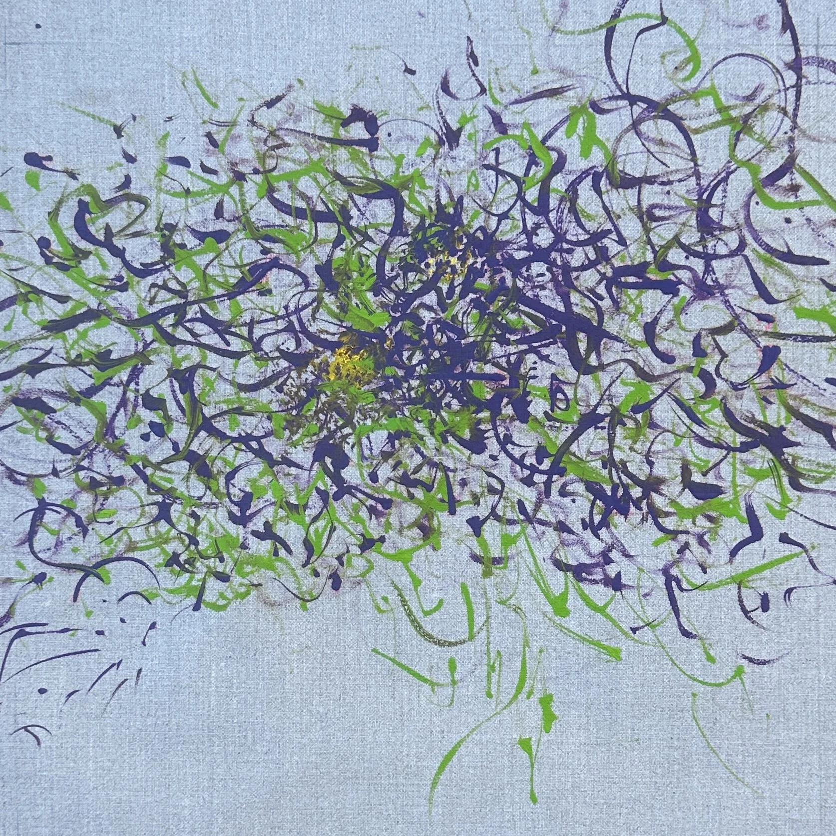 <b>Clematis</b>#Oil on linen | 30x30cm I 2025