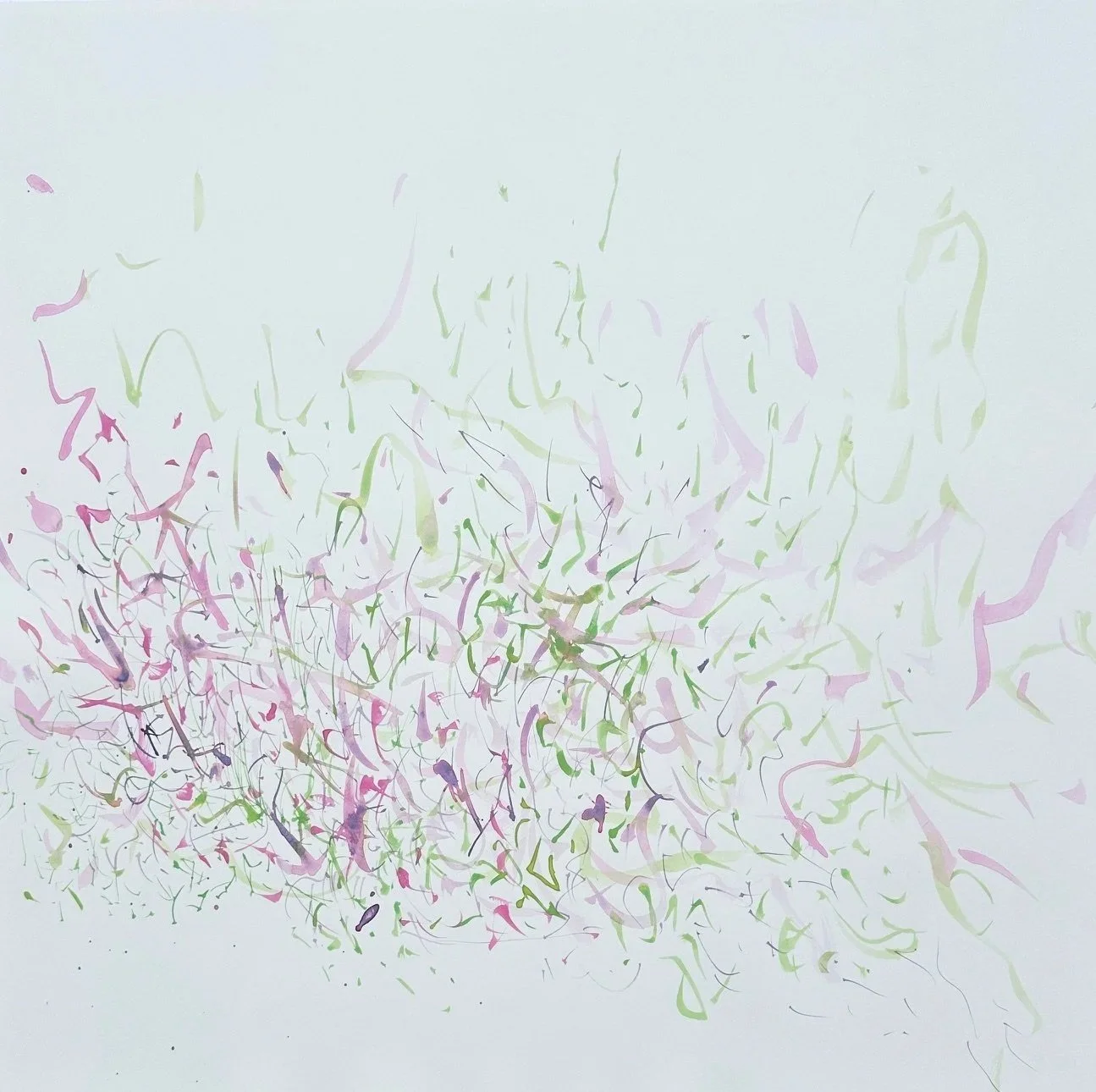 <b>Beltane</b>#Watercolour on paper | 70x70cm I 2025