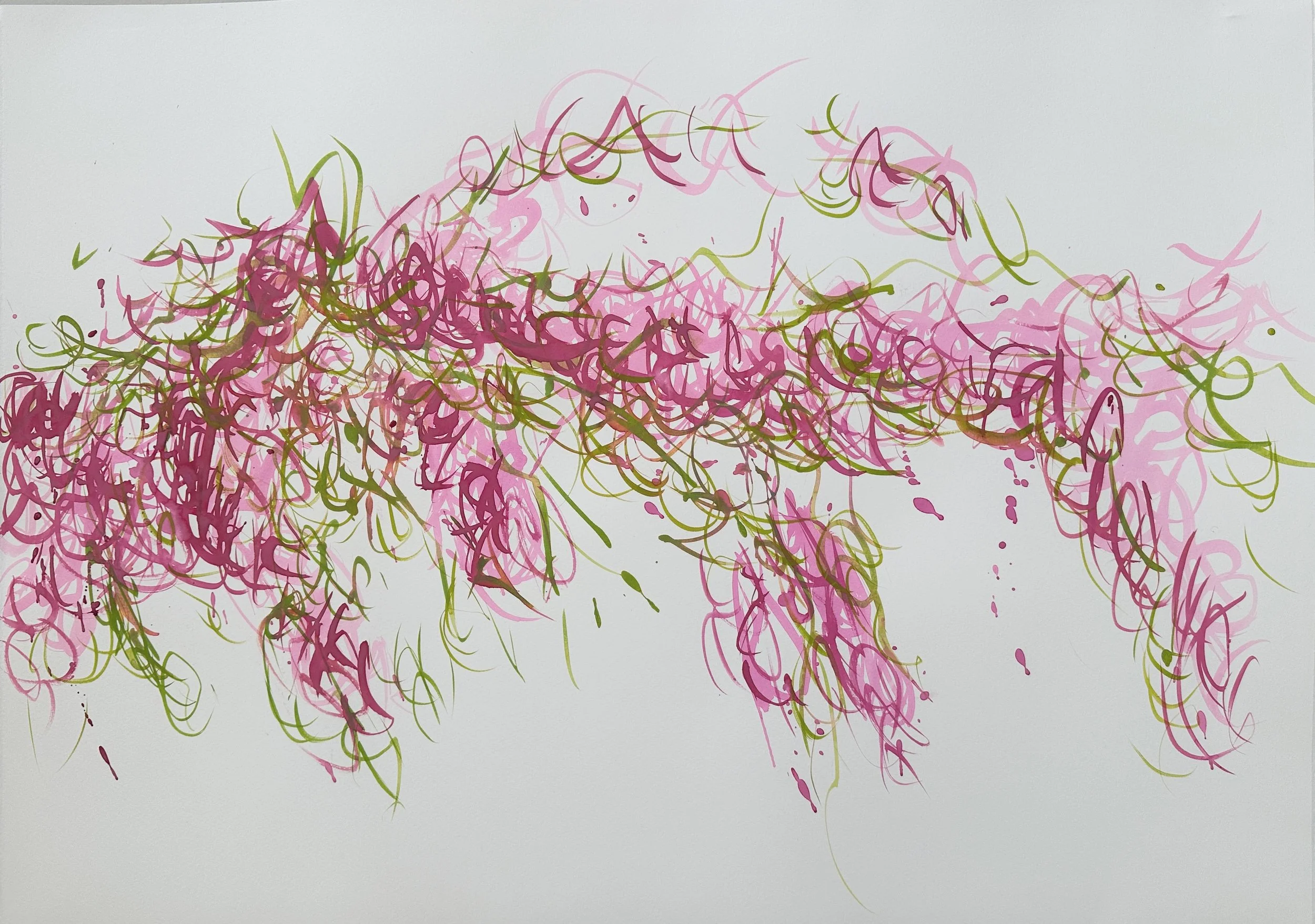 Rambling Rose (Unframed)